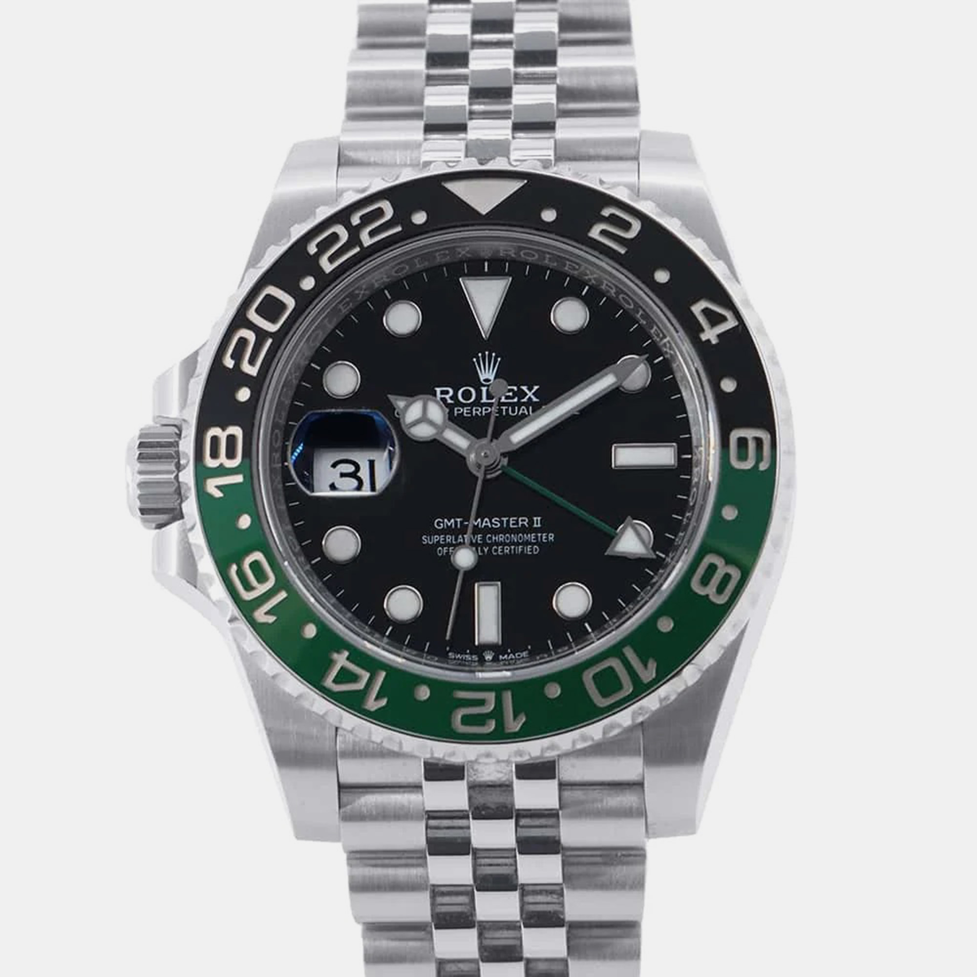 

Rolex Black Stainless Steel GMT-Master II 126720VTNR Automatic Men's Wristwatch 40 mm