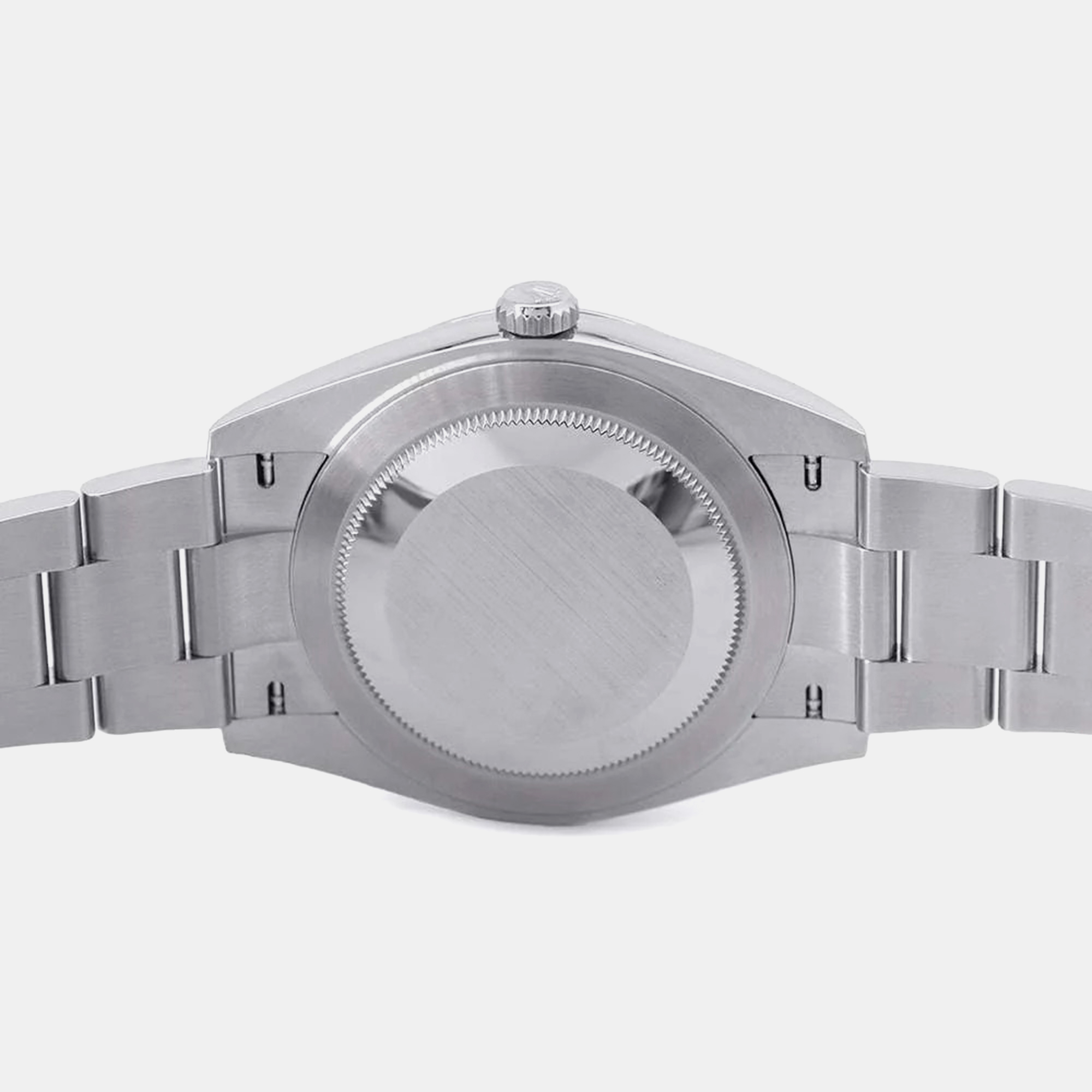 Rolex Blue Stainless Steel Datejust Automatic Men`s Wristwatch 41 mm 