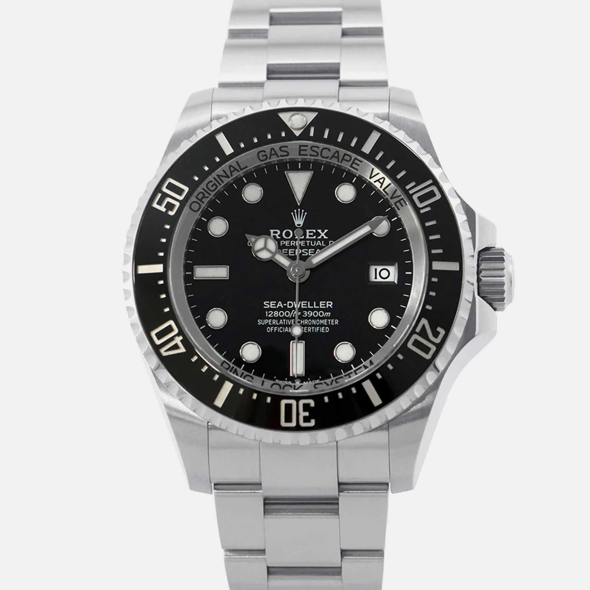 

Rolex Black Stainless Steel Sea-Dweller Deepsea
