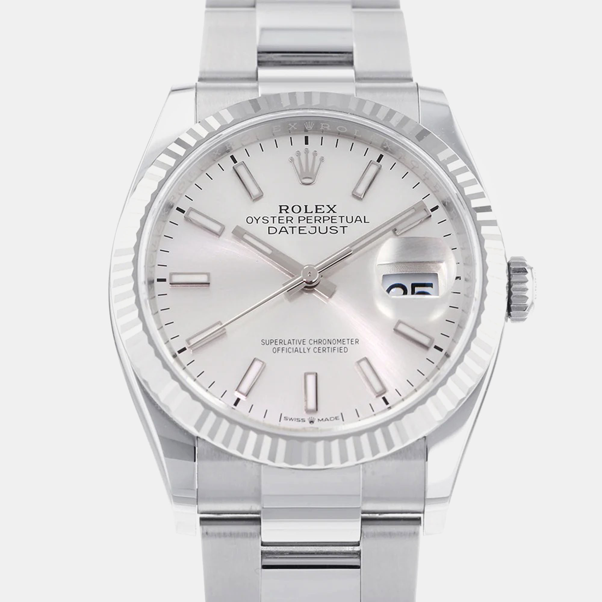 

Rolex Silver