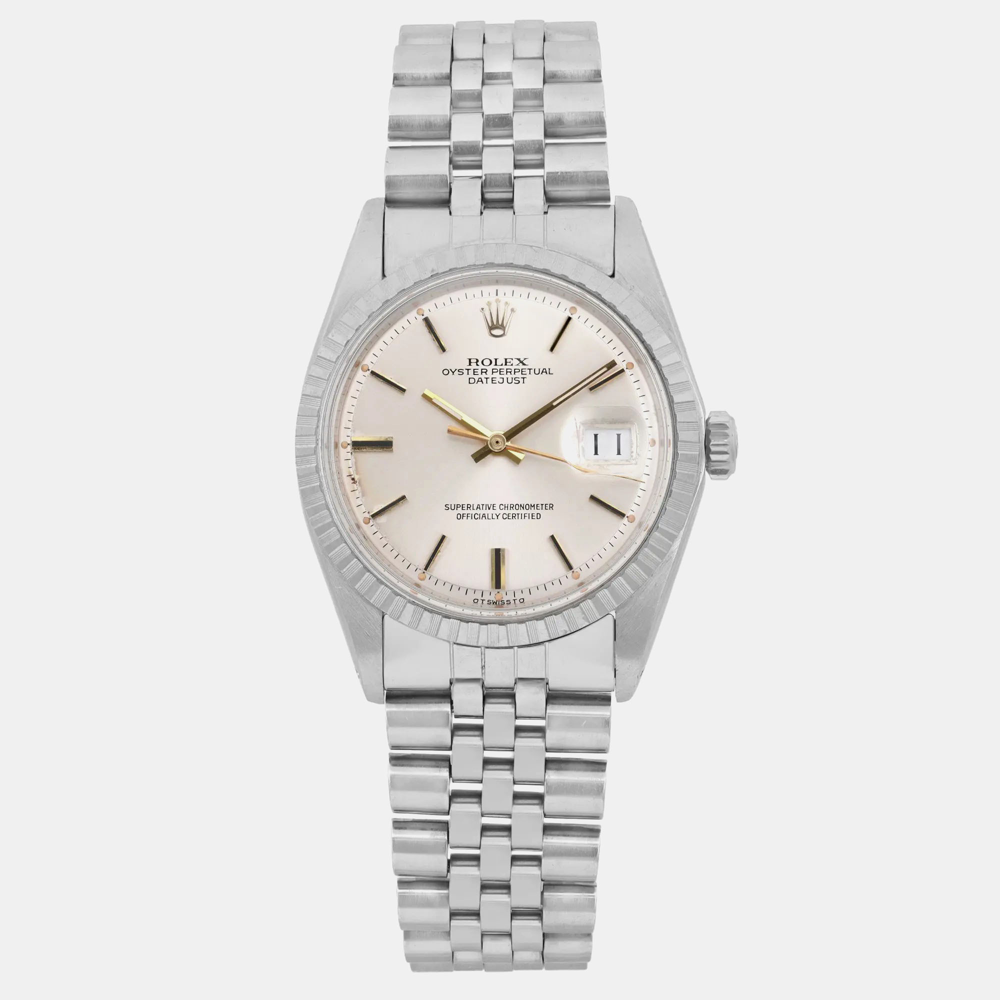 

Rolex Silver Stainless Steel Datejust