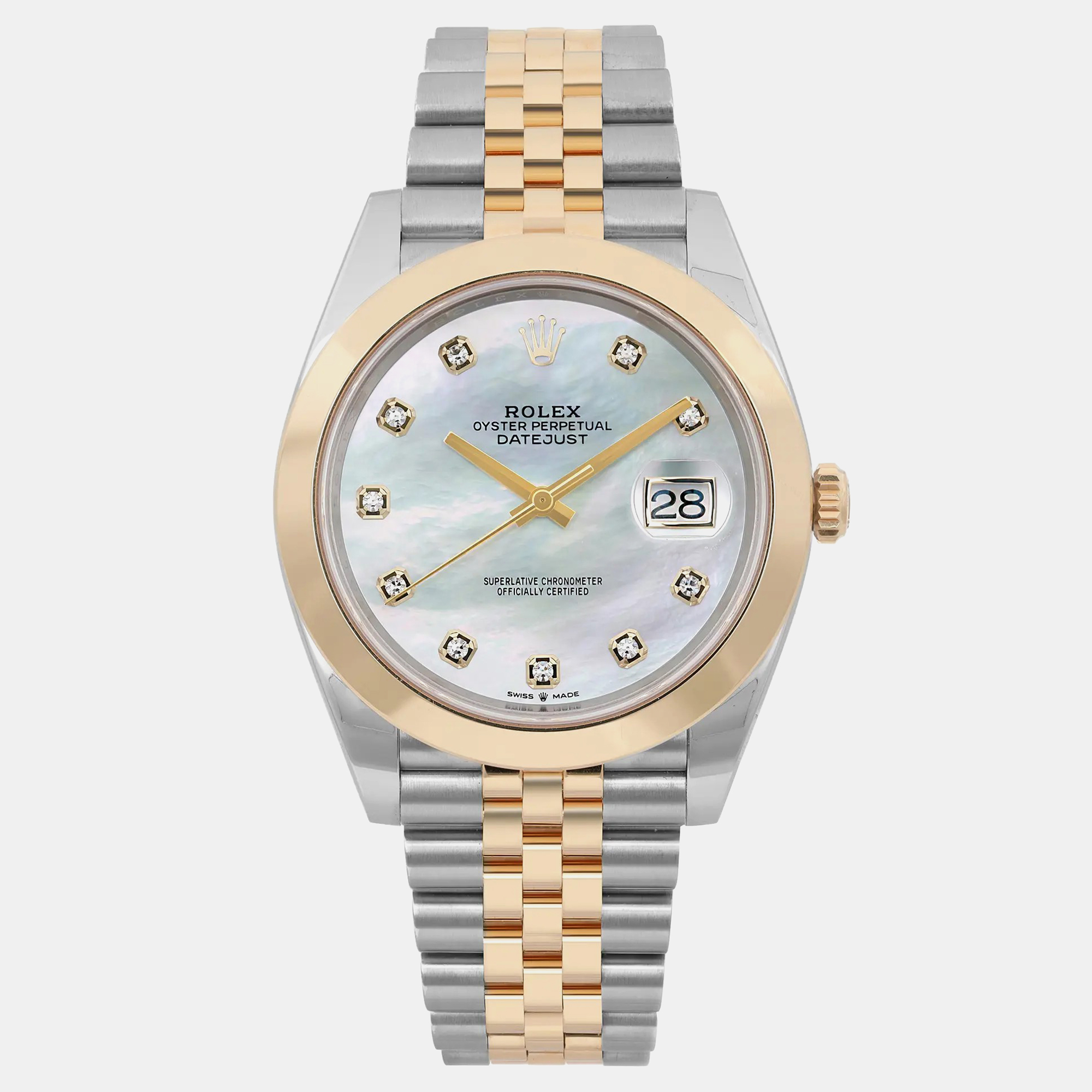 

Rolex White MOP Diamond