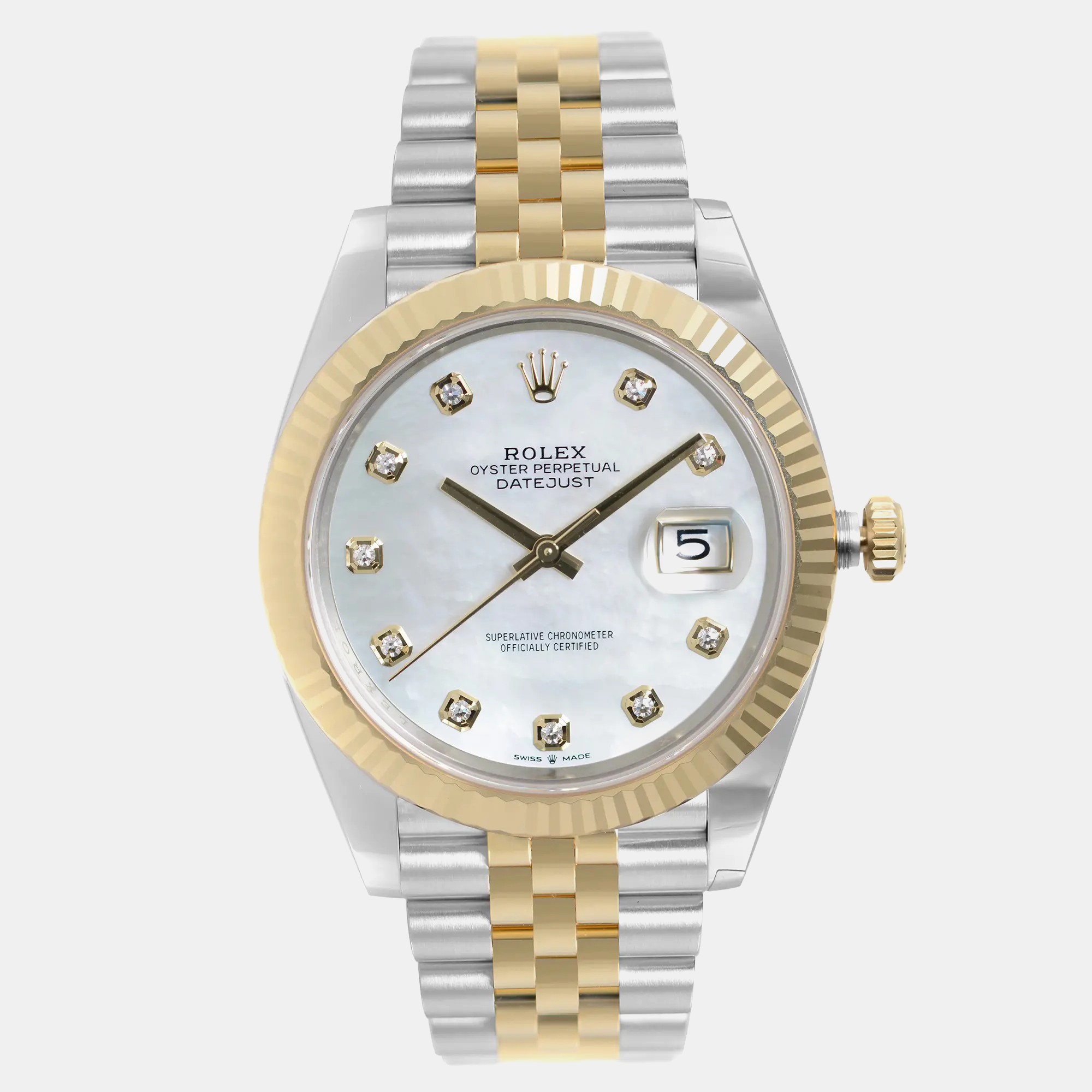 

Rolex White MOP Diamond