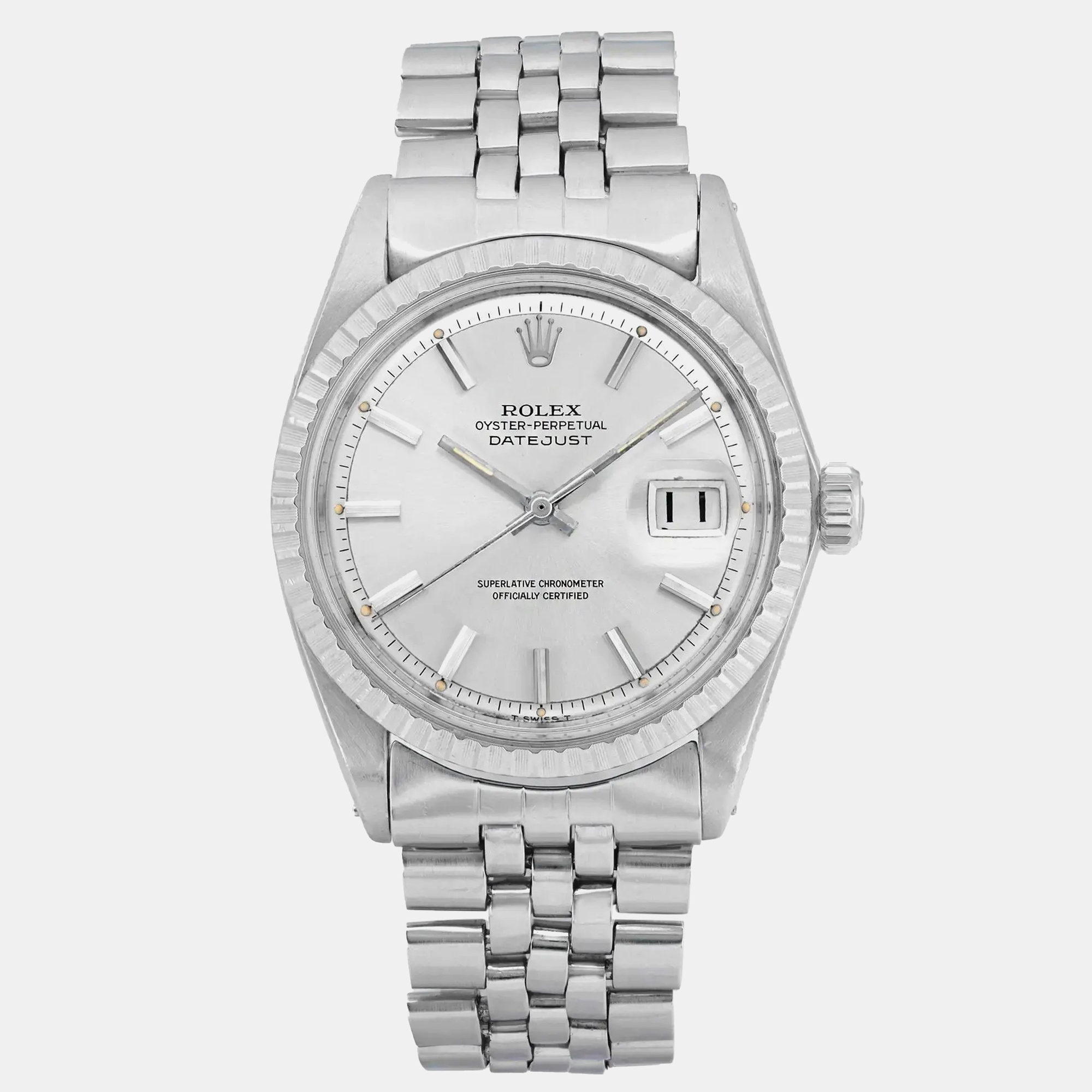 

Rolex Silver Stainless Steel Datejust
