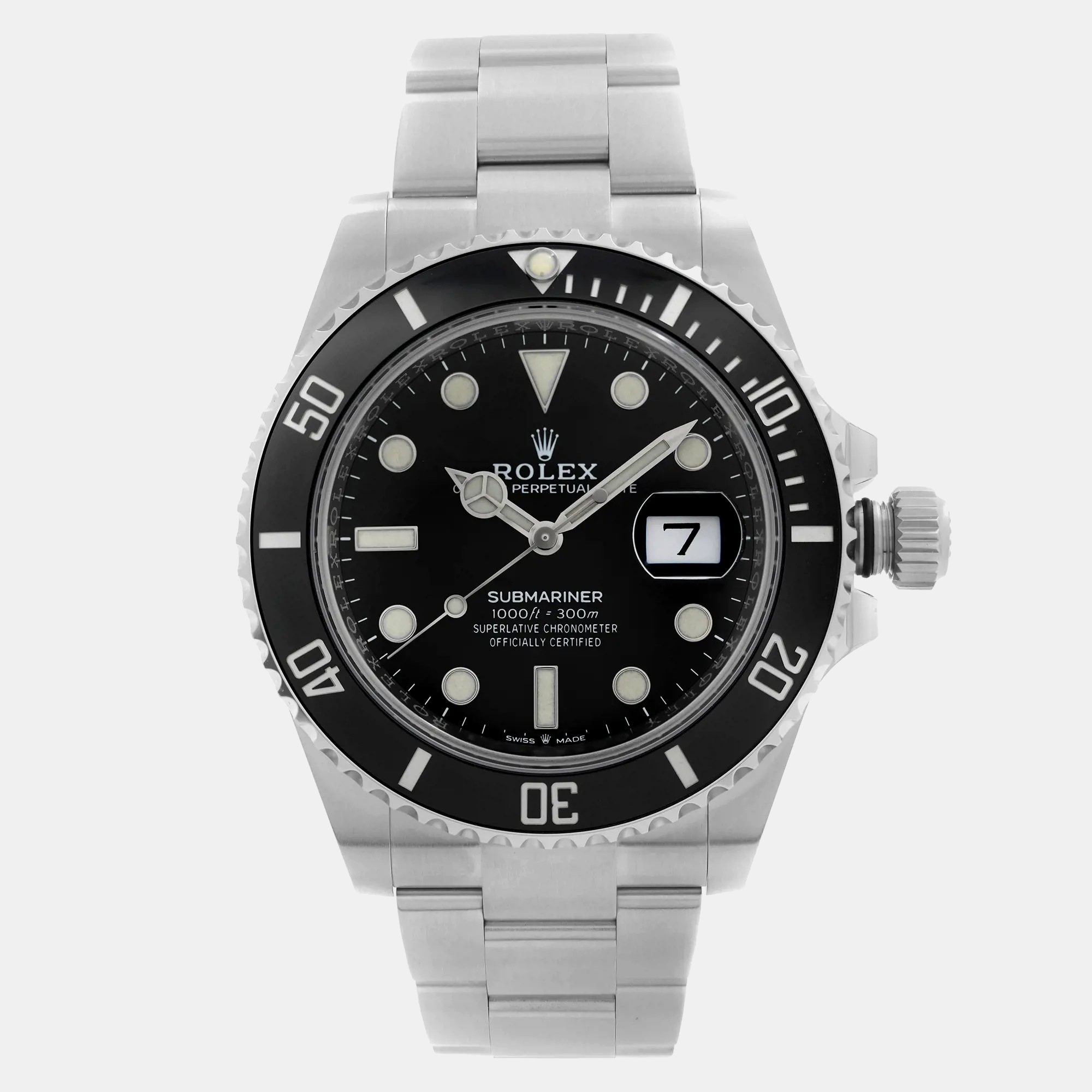 

Rolex Black Stainless Steel Submariner