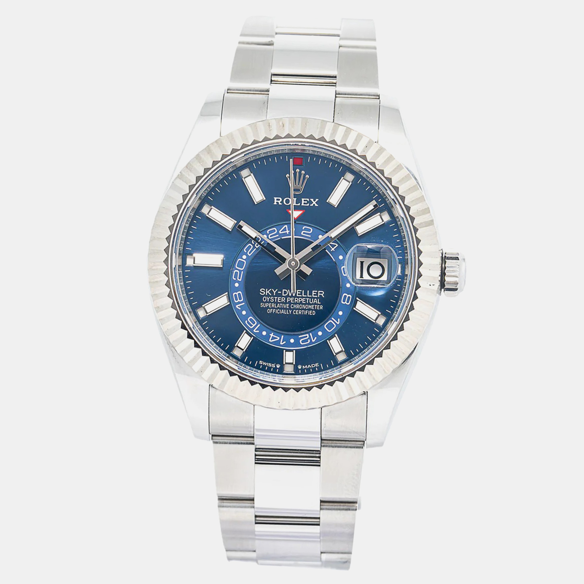

Rolex Sky-Dweller 336934 Automatic Blue Stainless Steel Men's Wristwatch