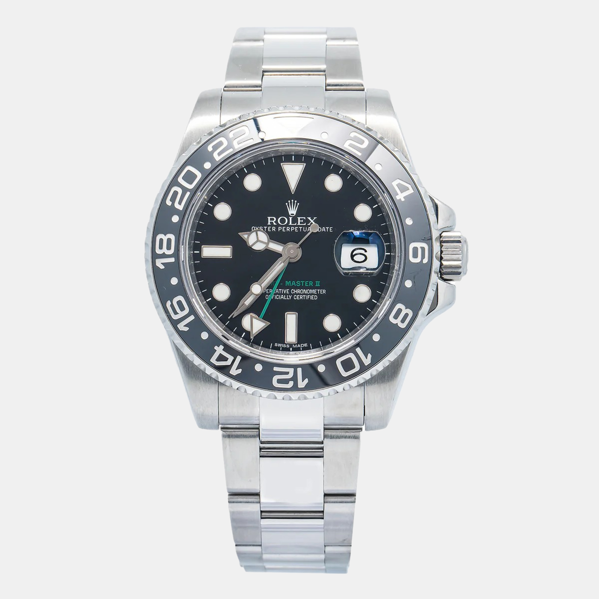 Rolex GMT-Master II 116710LN Automatic Black Stainless Steel Men’s Wristwatch 40 mm