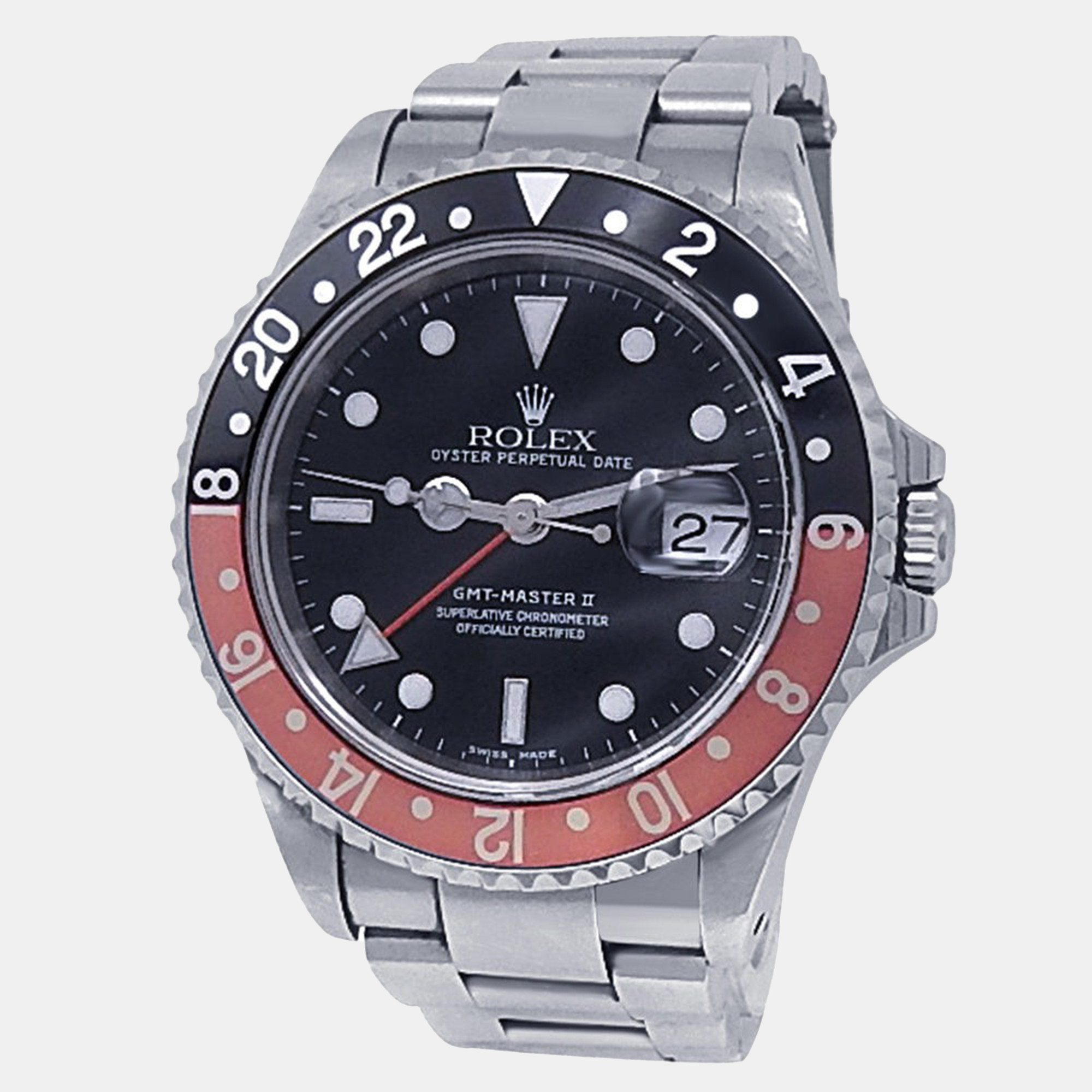 

Rolex GMT-Master II 16710 Automatic Black Stainless Steel Men's Wristwatch 40 mm