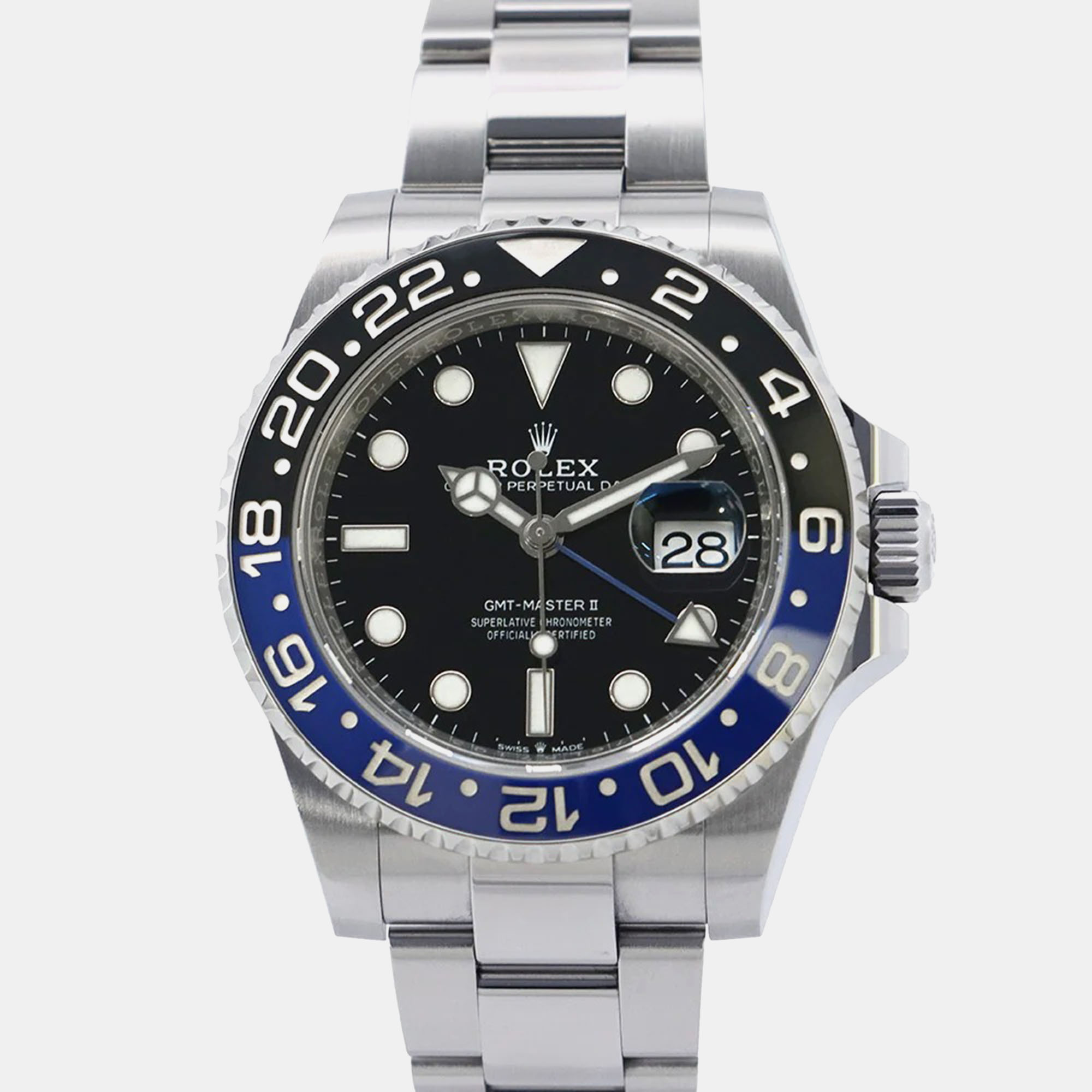 

Rolex GMT-Master II 126710BLNR Automatic Black Stainless Steel Men's Wristwatch 40 mm