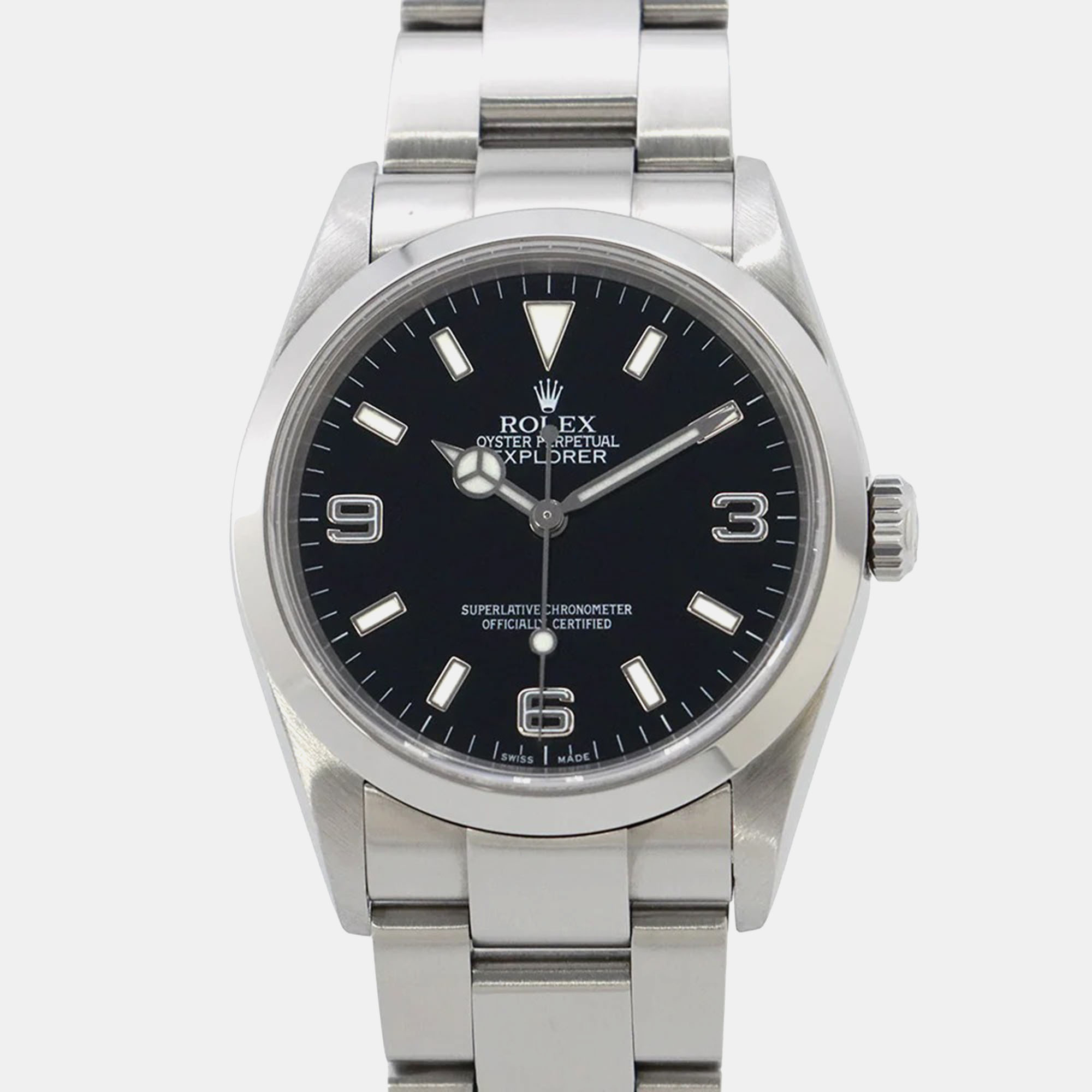 

Rolex Explorer, Black