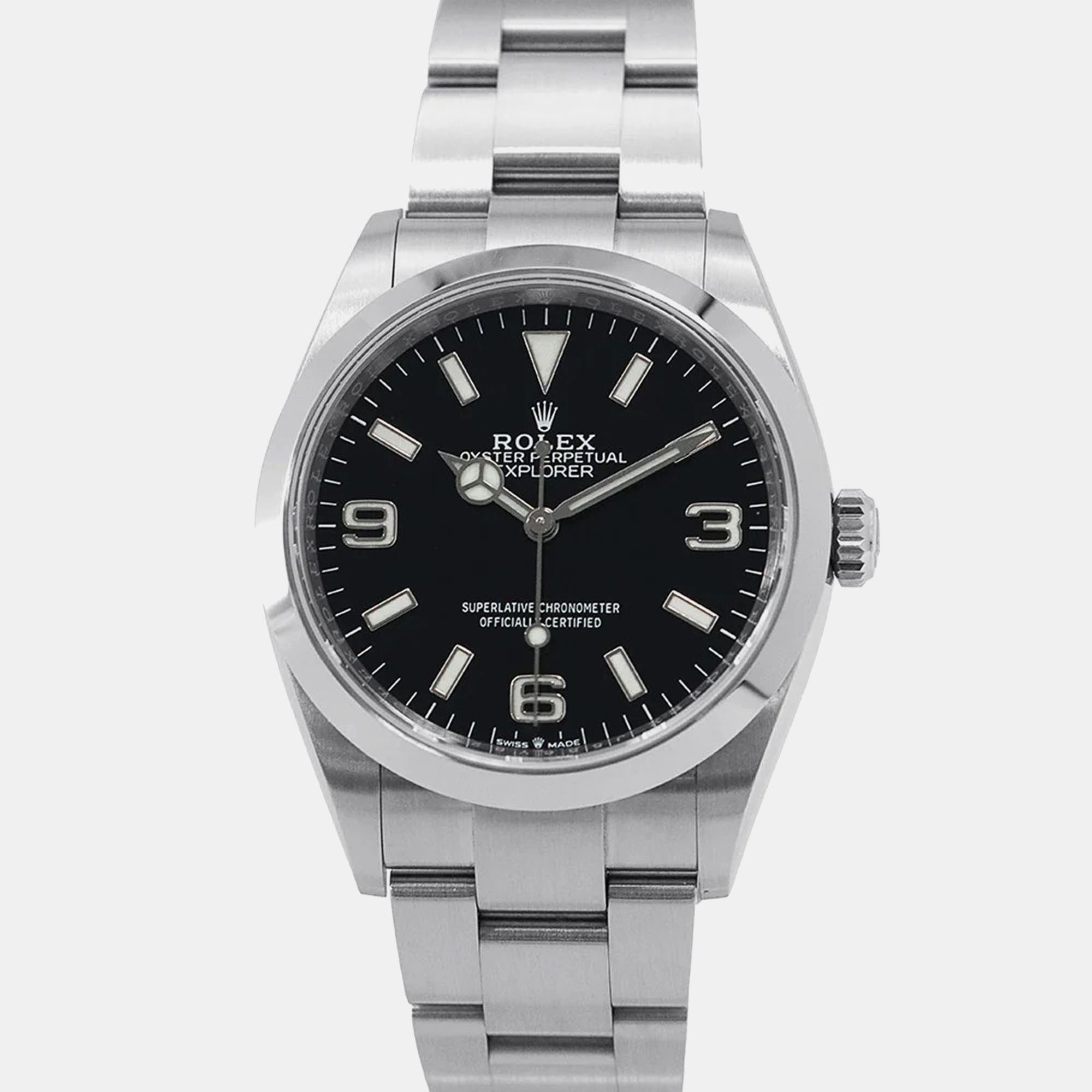 

Rolex Explorer, Black