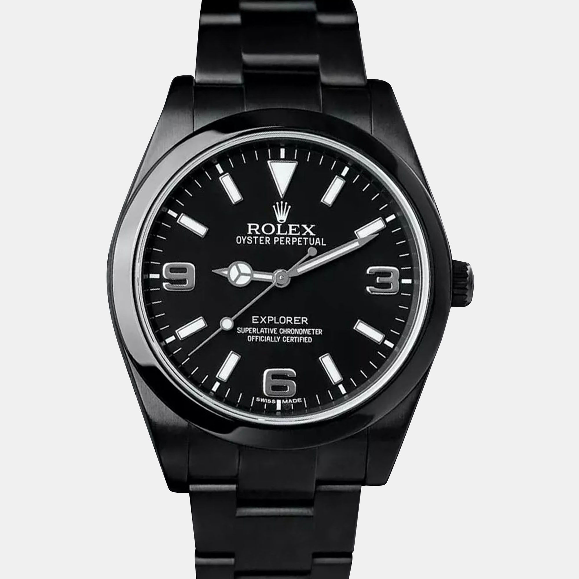 

Rolex Explorer 214270 Automatic Black Stainless Steel Men's Wristwatch 39 mm