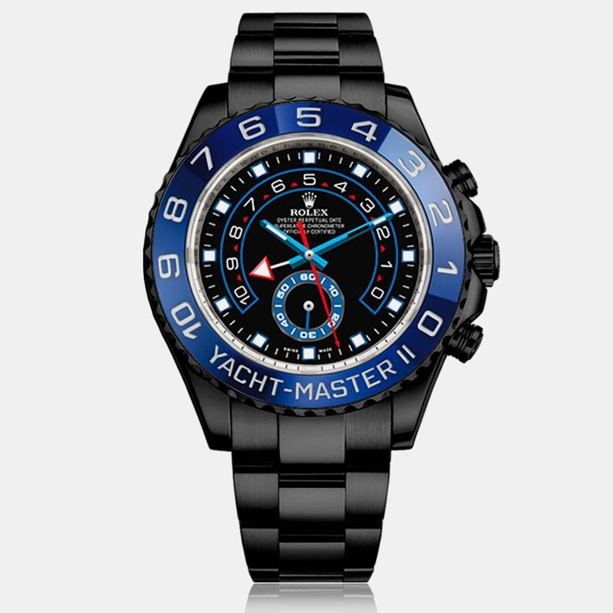

Rolex Yacht-Master II 116680 Automatic Black Stainless Steel Men's Wristwatch 44 mm