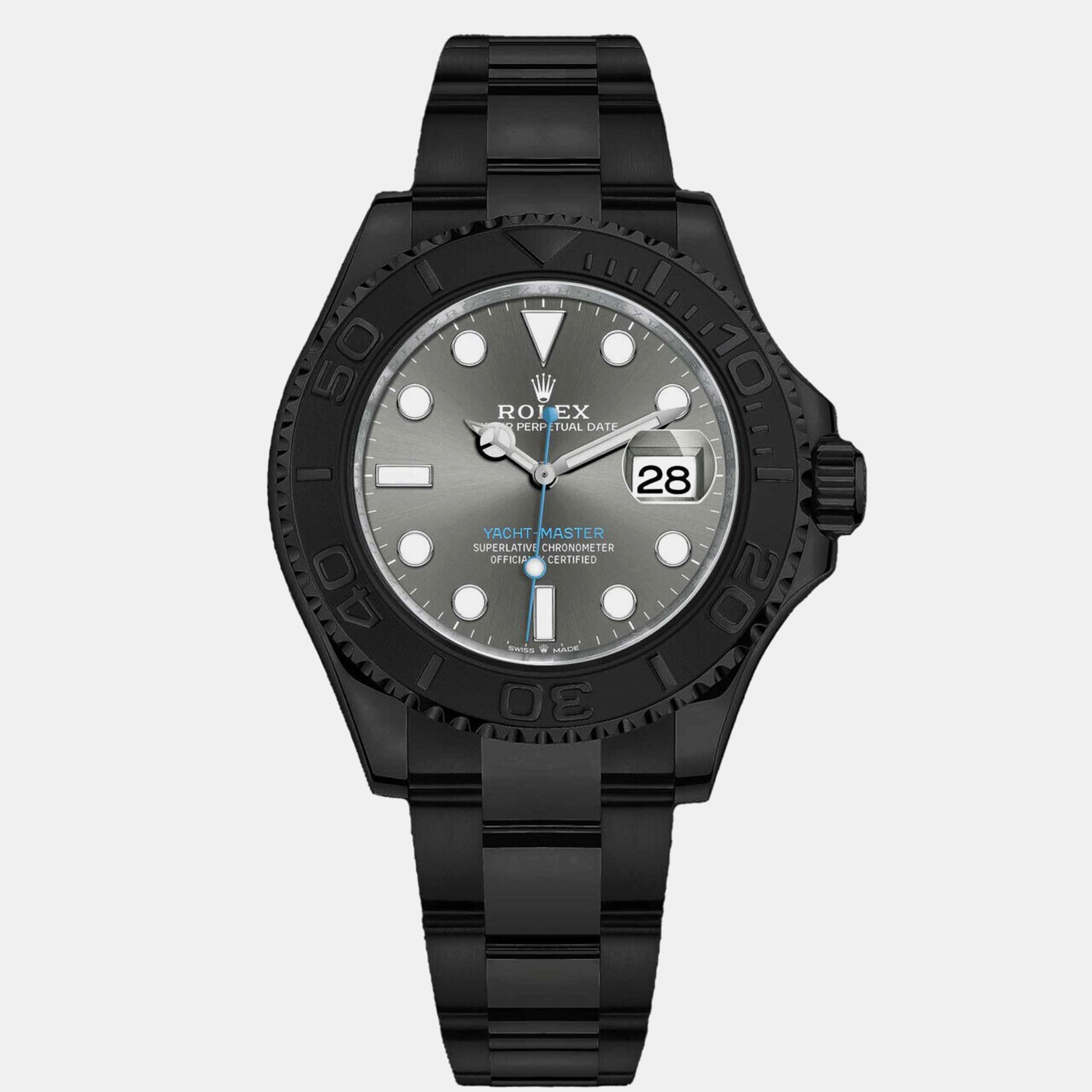 Rolex Yacht-Master 116622 Automatic Grey Platinum Stainless Steel Men’s Wristwatch 40 mm