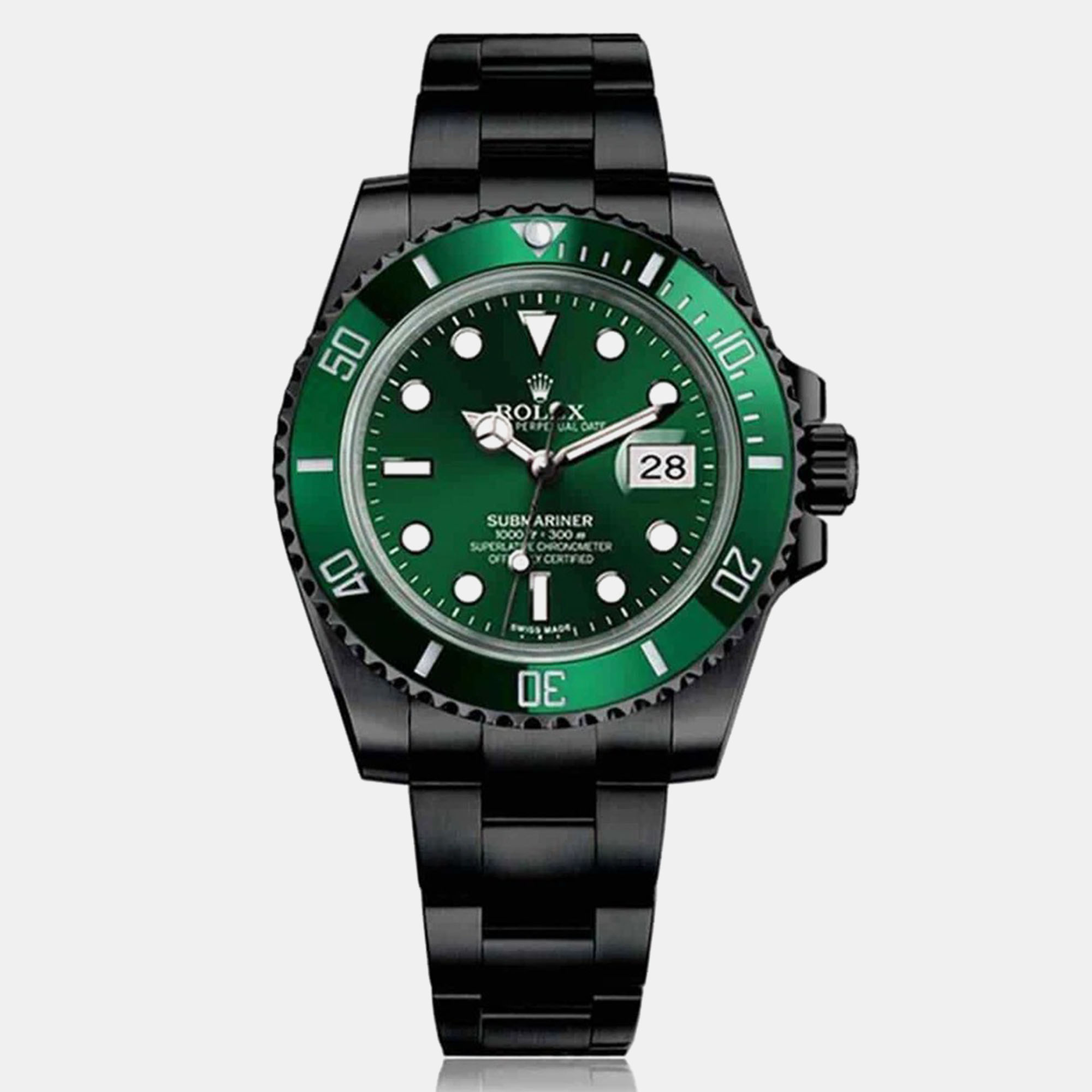 

Rolex Submariner 116610LV Automatic Green Stainless Steel Men's Wristwatch 40 mm
