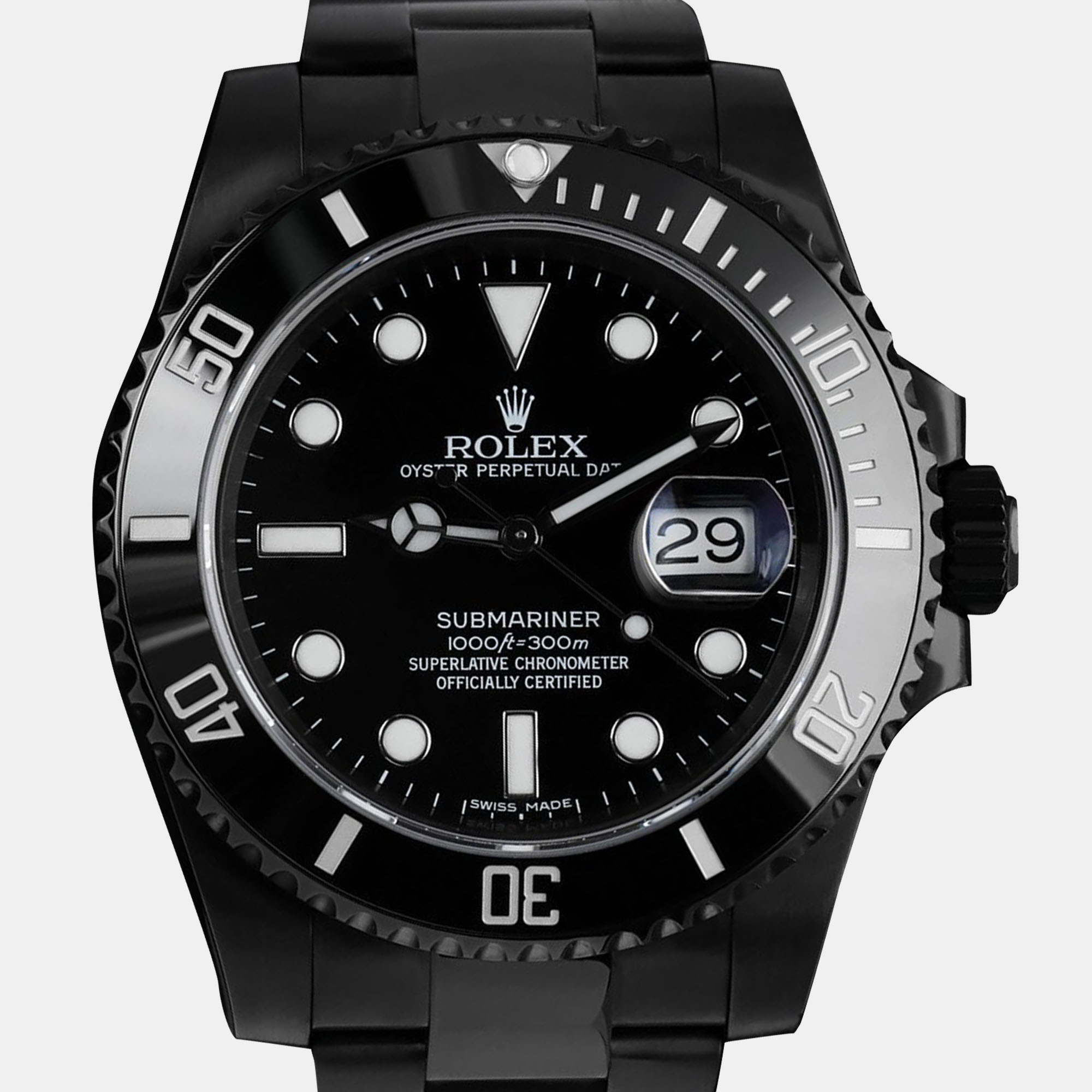 

Rolex Submariner 116610LN Automatic Black Stainless Steel Men's Wristwatch 40 mm