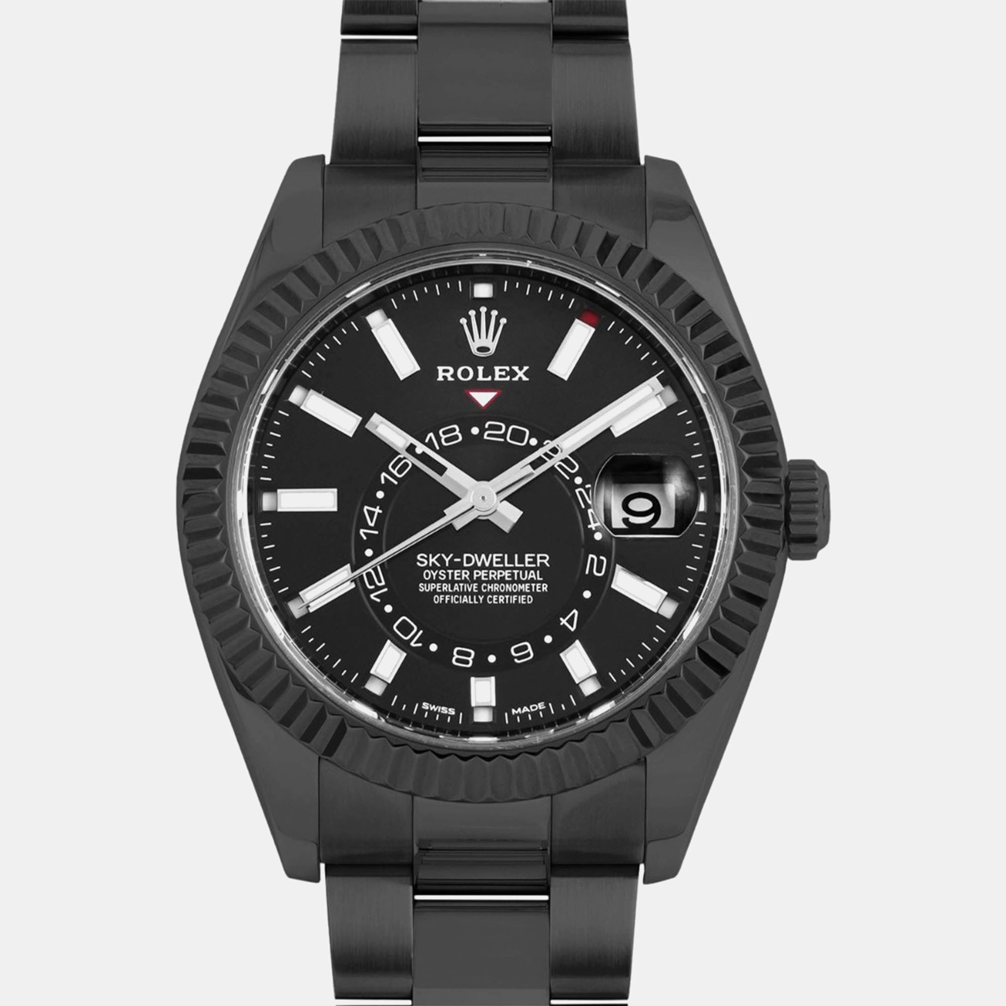 

Rolex Sky-Dweller 326934 Automatic Black PVD Coated Men's Wristwatch 42 mm