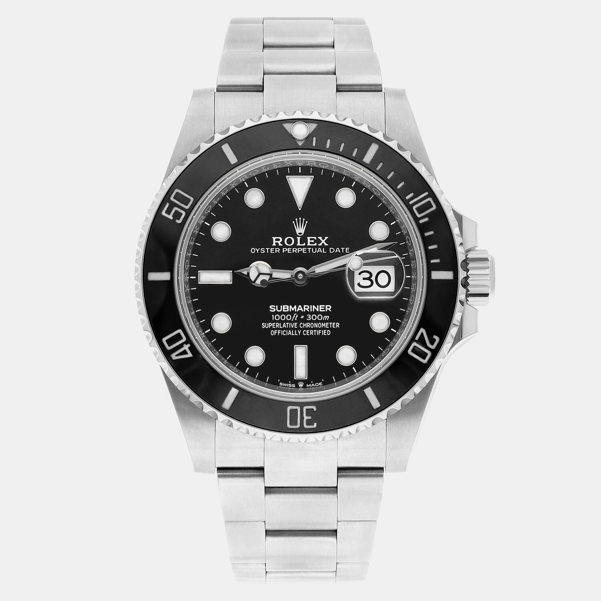 

Rolex Submariner 126610LN Automatic Black Stainless Steel Men's Wristwatch 41 mm