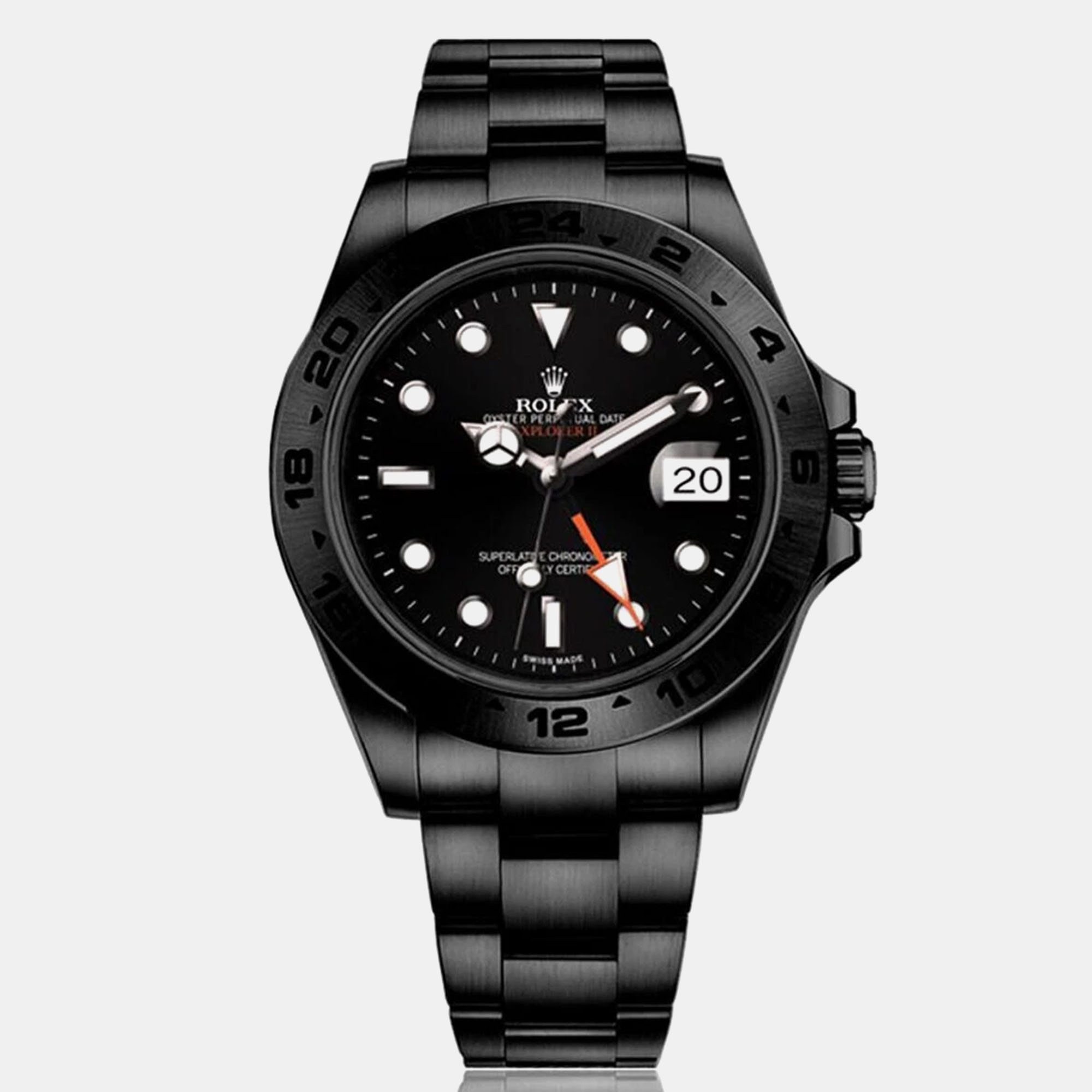

Rolex Explorer II Automatic 216570 Black Stainless Steel Men's Wristwatch 42 mm