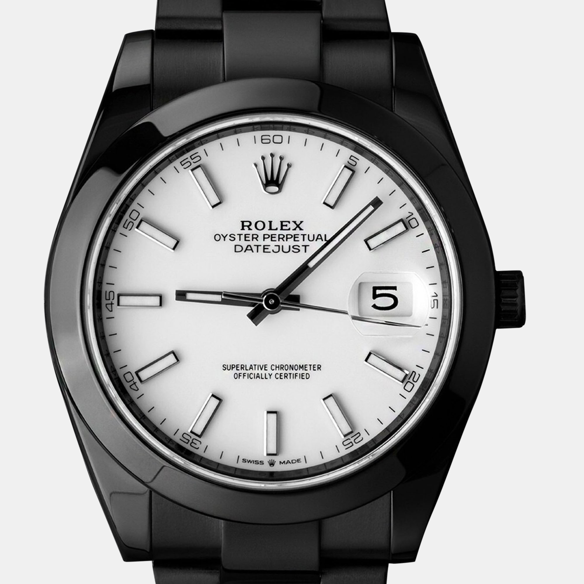 

Rolex Datejust 126300 Automatic White Stainless Steel Men's Wristwatch 41 mm