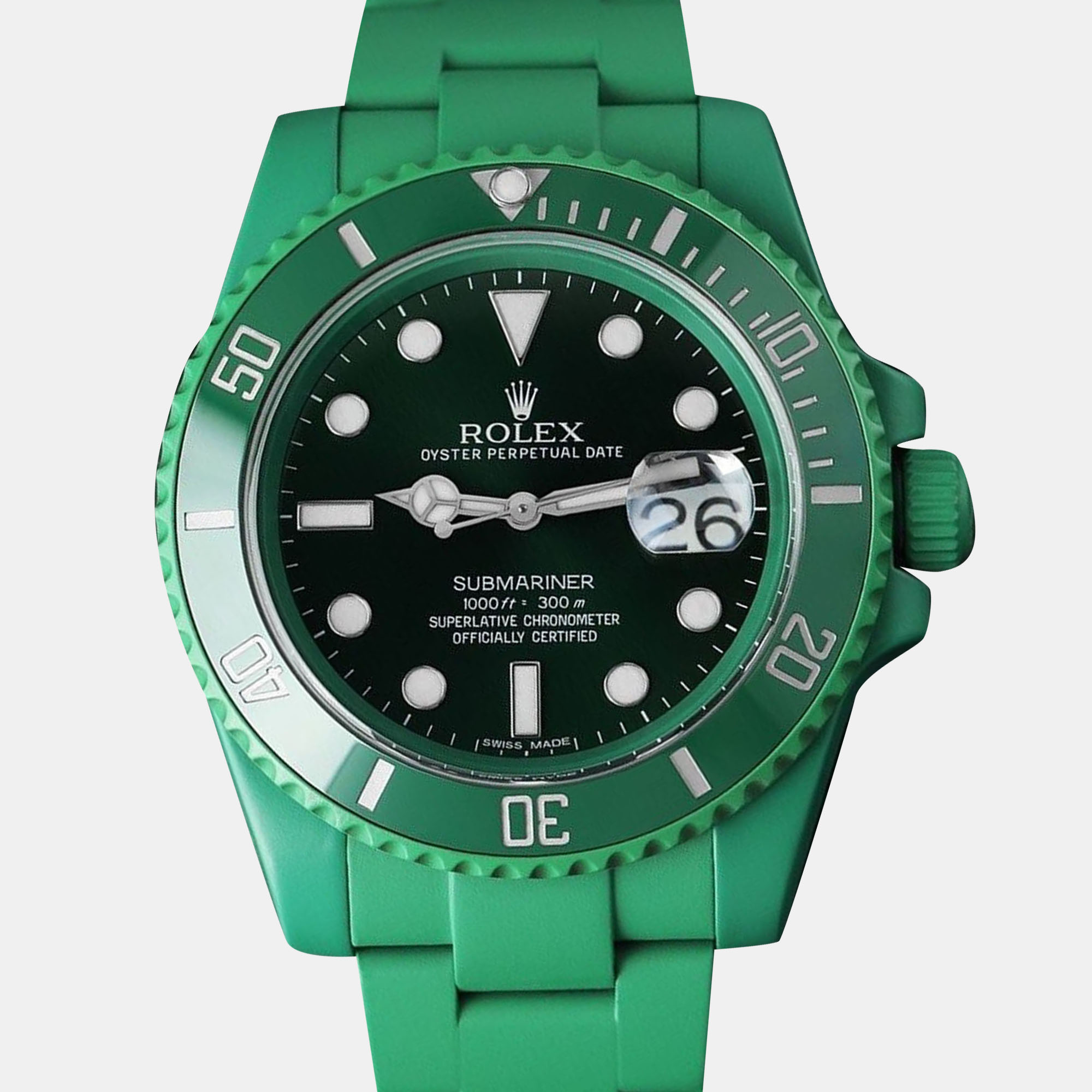 

Rolex Submariner 116610LV Automatic Green Stainless Steel Men's Wristwatch 40 mm