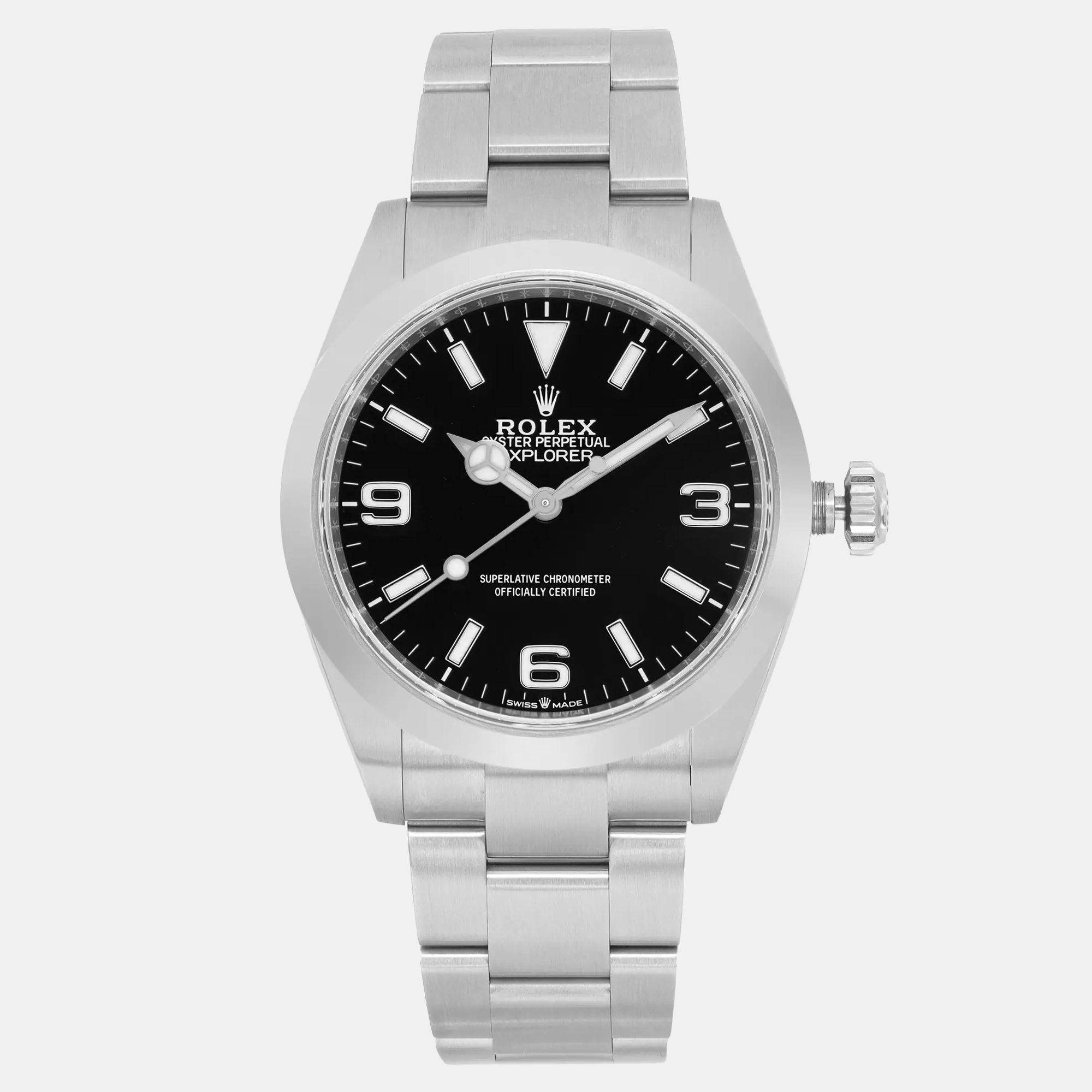 

Rolex Explorer 224270 Automatic Black Stainless Steel Men's Wristwatch 40 mm