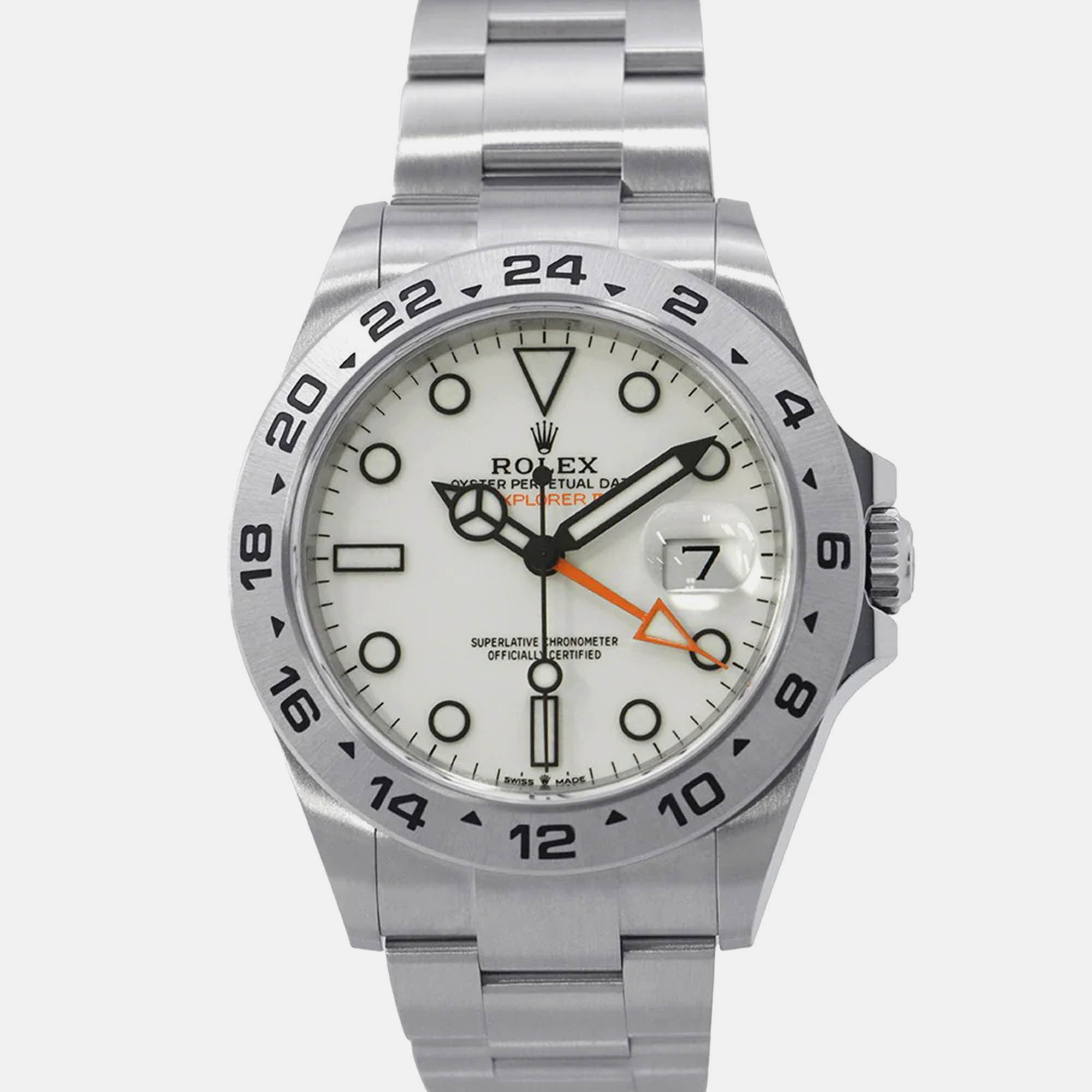 

Rolex Explorer II 226570 Automatic White Stainless Steel Men's Wristwatch 42 mm