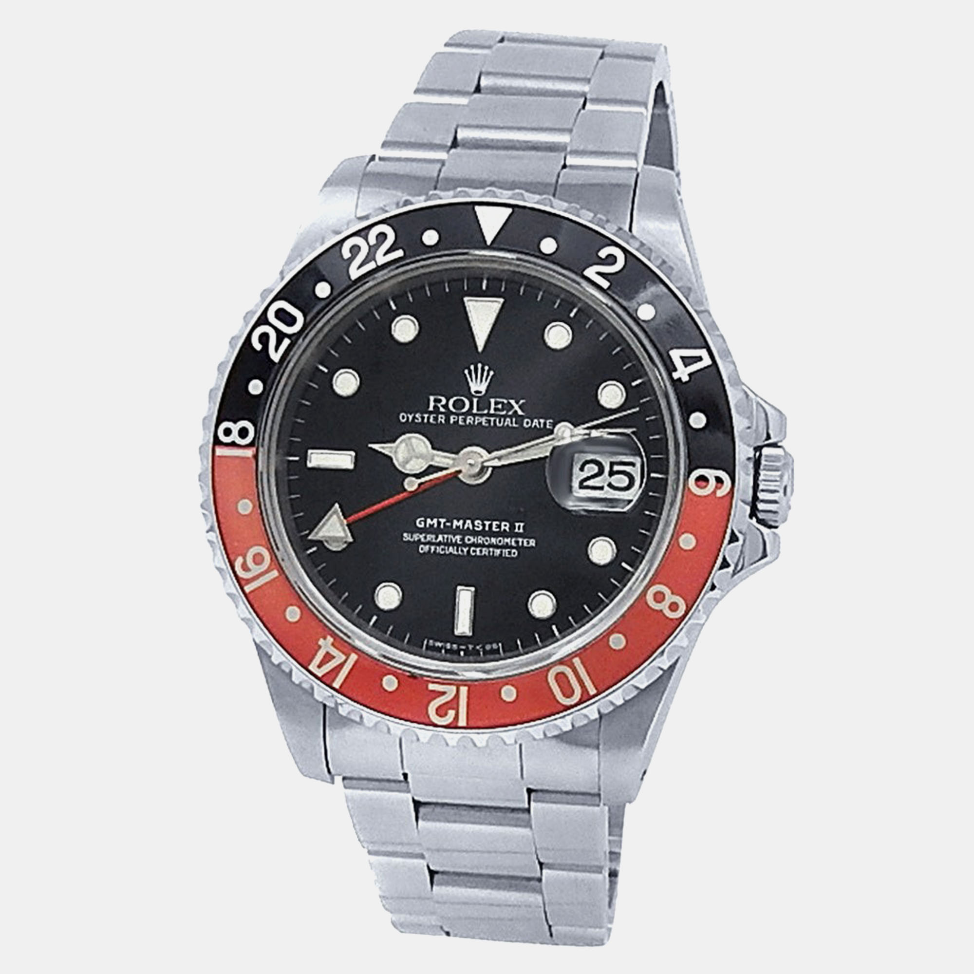 

Rolex GMT-Master II 16710 Automatic Black Stainless Steel Men’s Wristwatch 40 mm