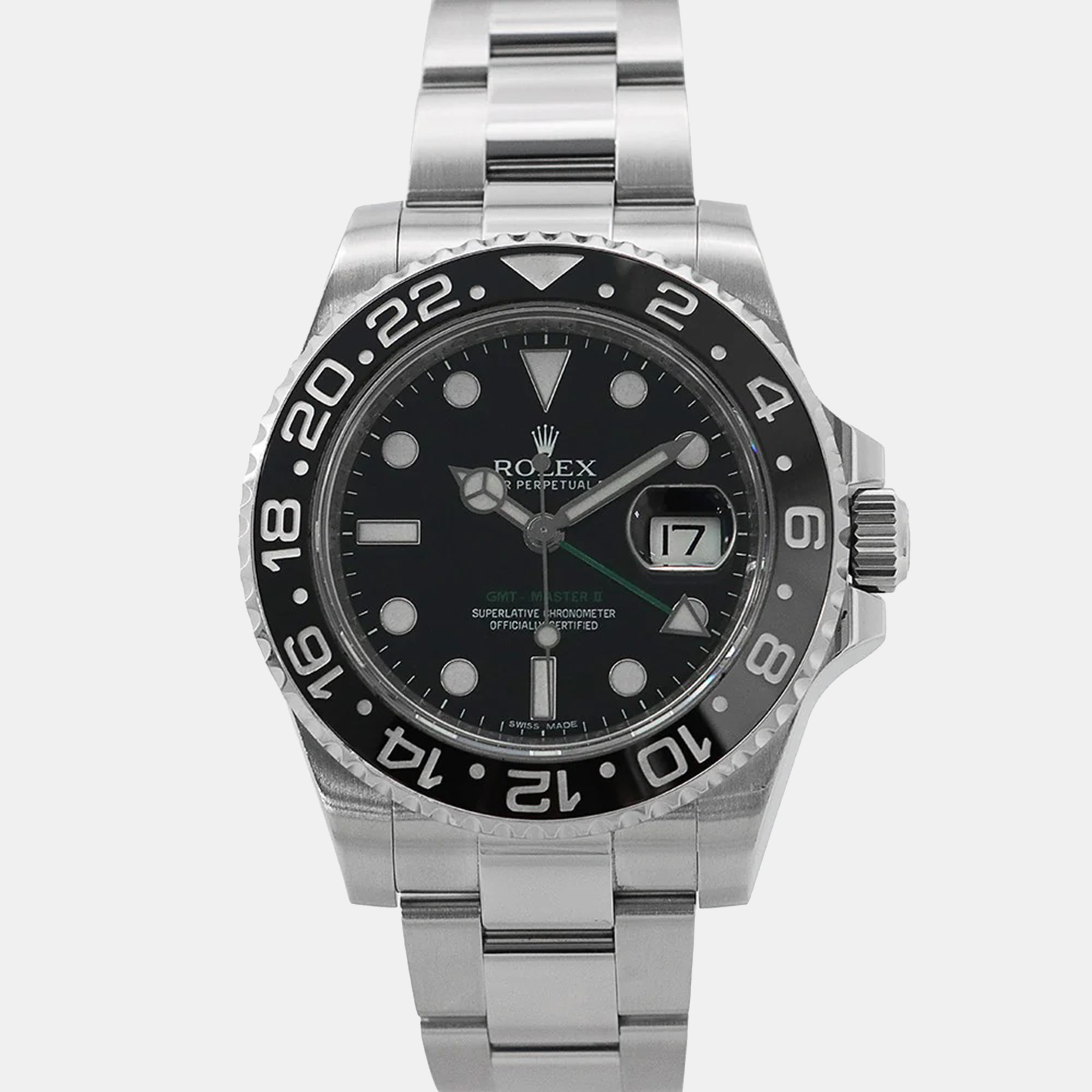 Rolex GMT-Master II 116710LN Automatic Black Stainless Steel Men’s Wristwatch 40 mm