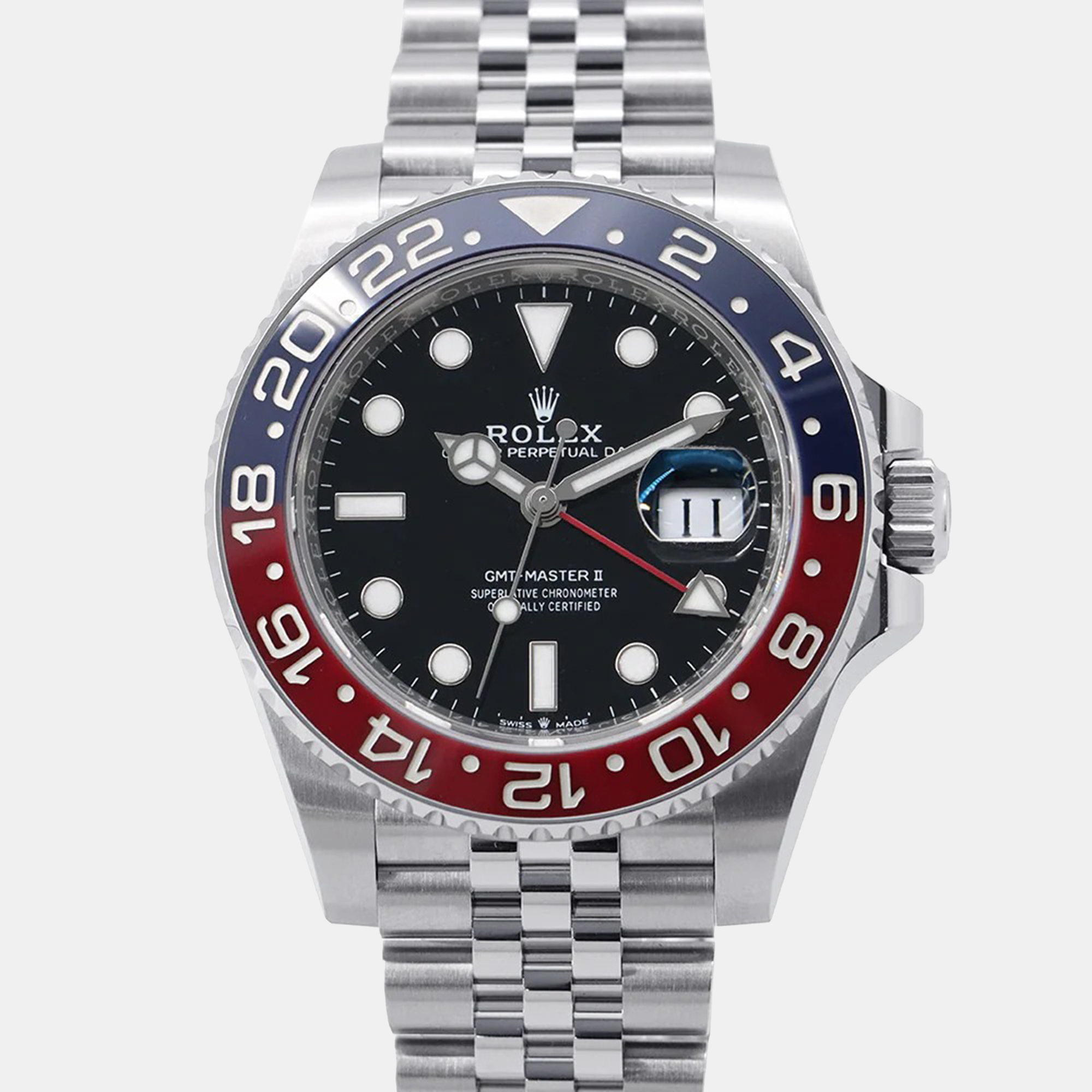 

Rolex GMT-Master II 126710BLRO Black Stainless Steel Automatic Men's Wristwatch 40 mm