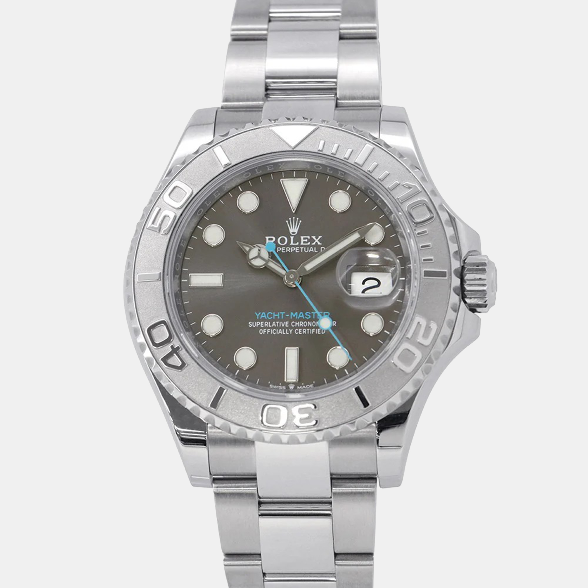 

Rolex Yacht-Master 126622 Automatic Grey Stainless Steel Men's Wristwatch 40 mm