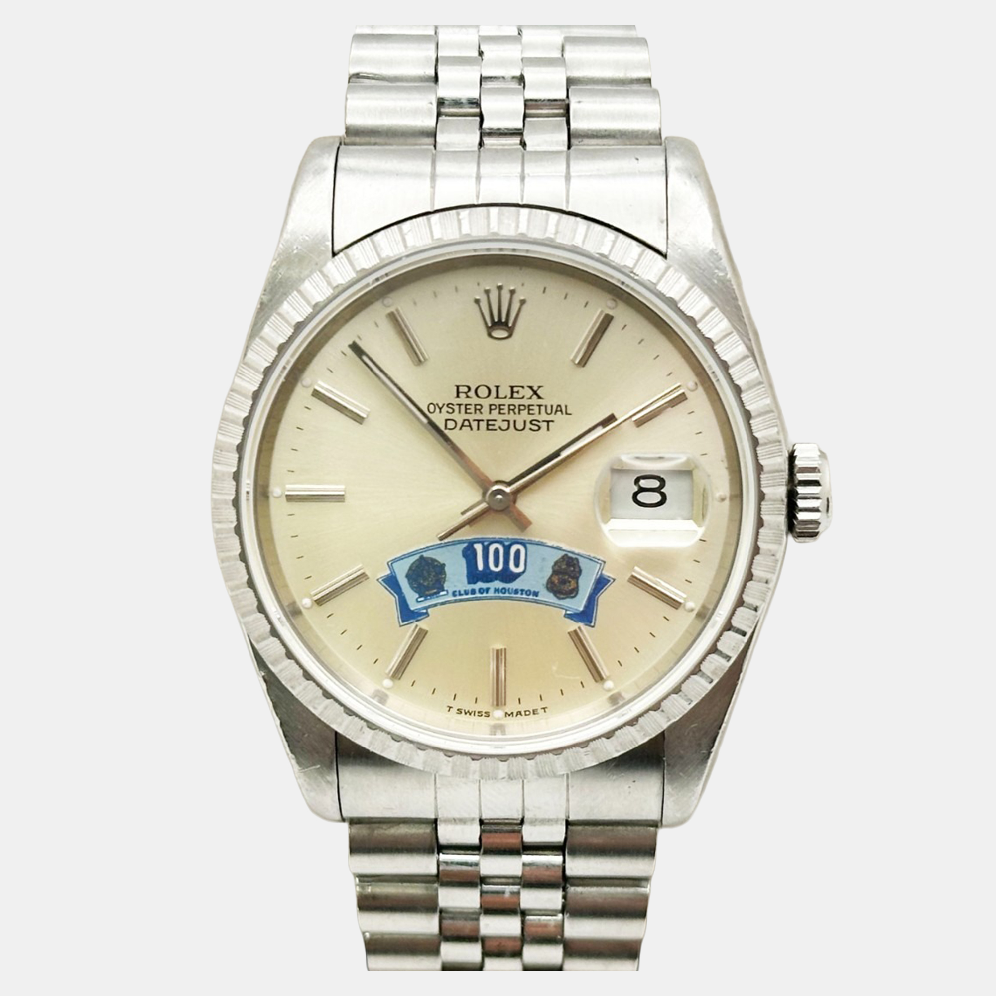 

Rolex Datejust 16220 Automatic Silver Stainless Steel Men's Wristwatch 36 mm