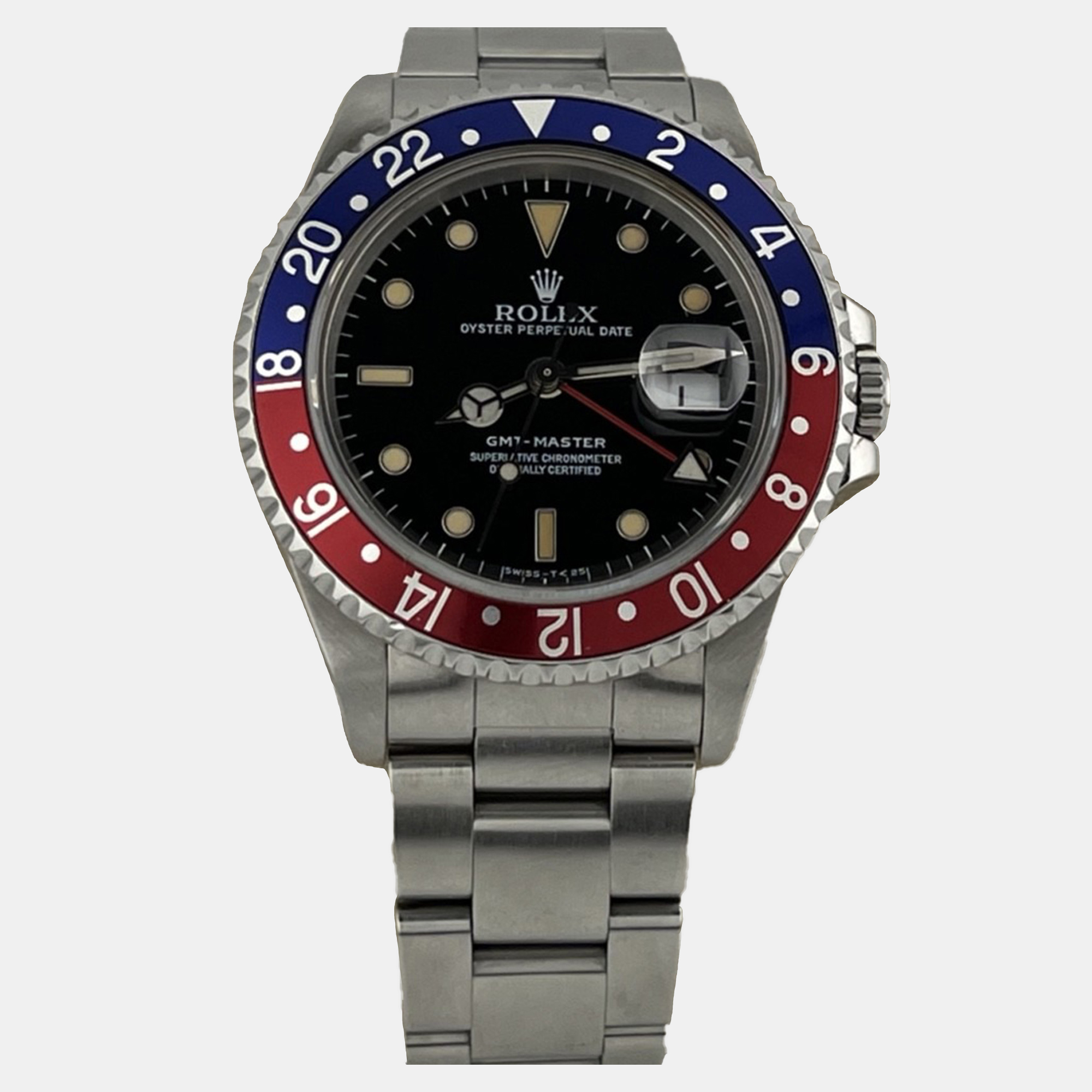

Rolex GMT-Master 16700 Automatic Black Stainless Steel Men's Wristwatch 40 mm