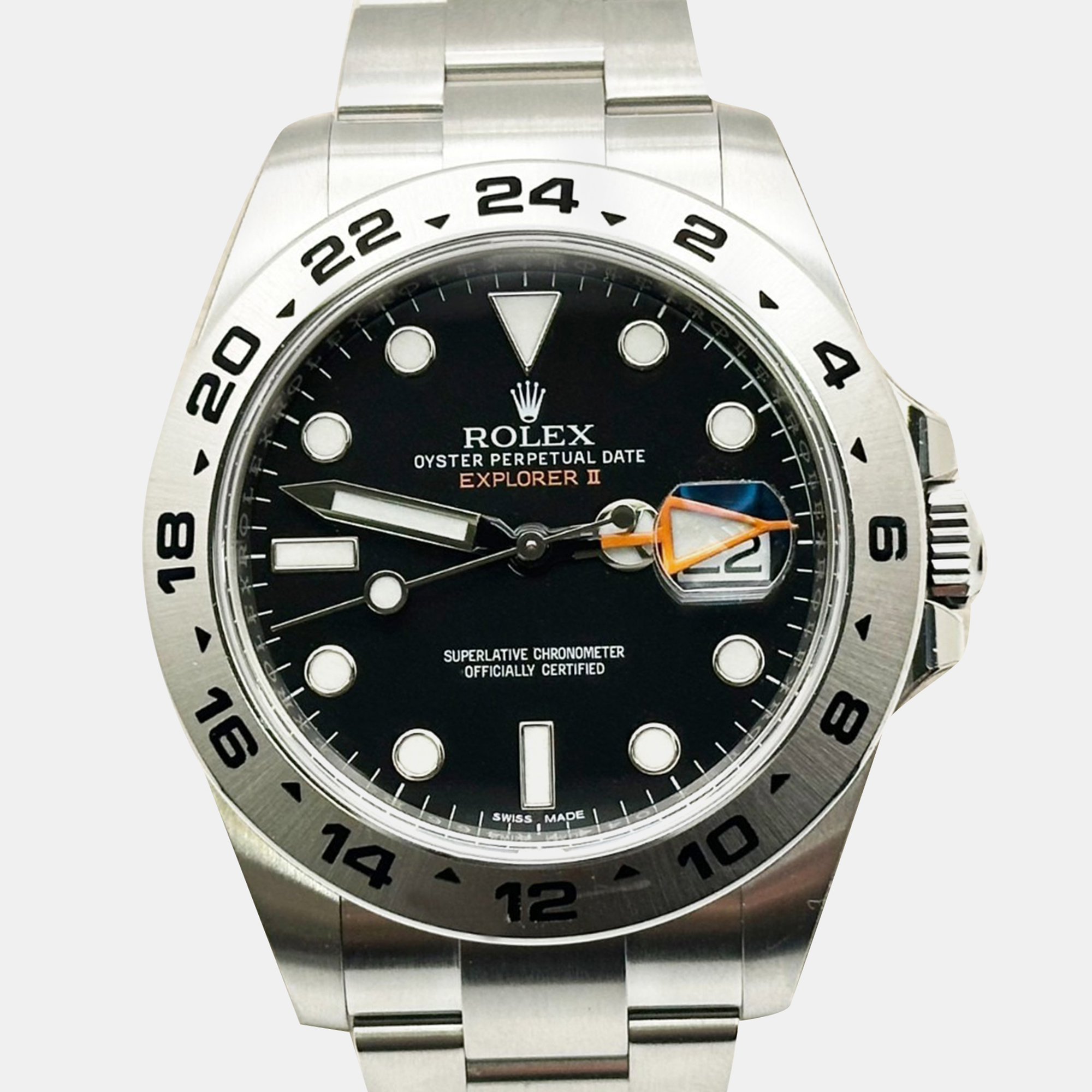 

Rolex Explorer II 216570 Automatic Black Stainless Steel Men's Wristwatch 42 mm