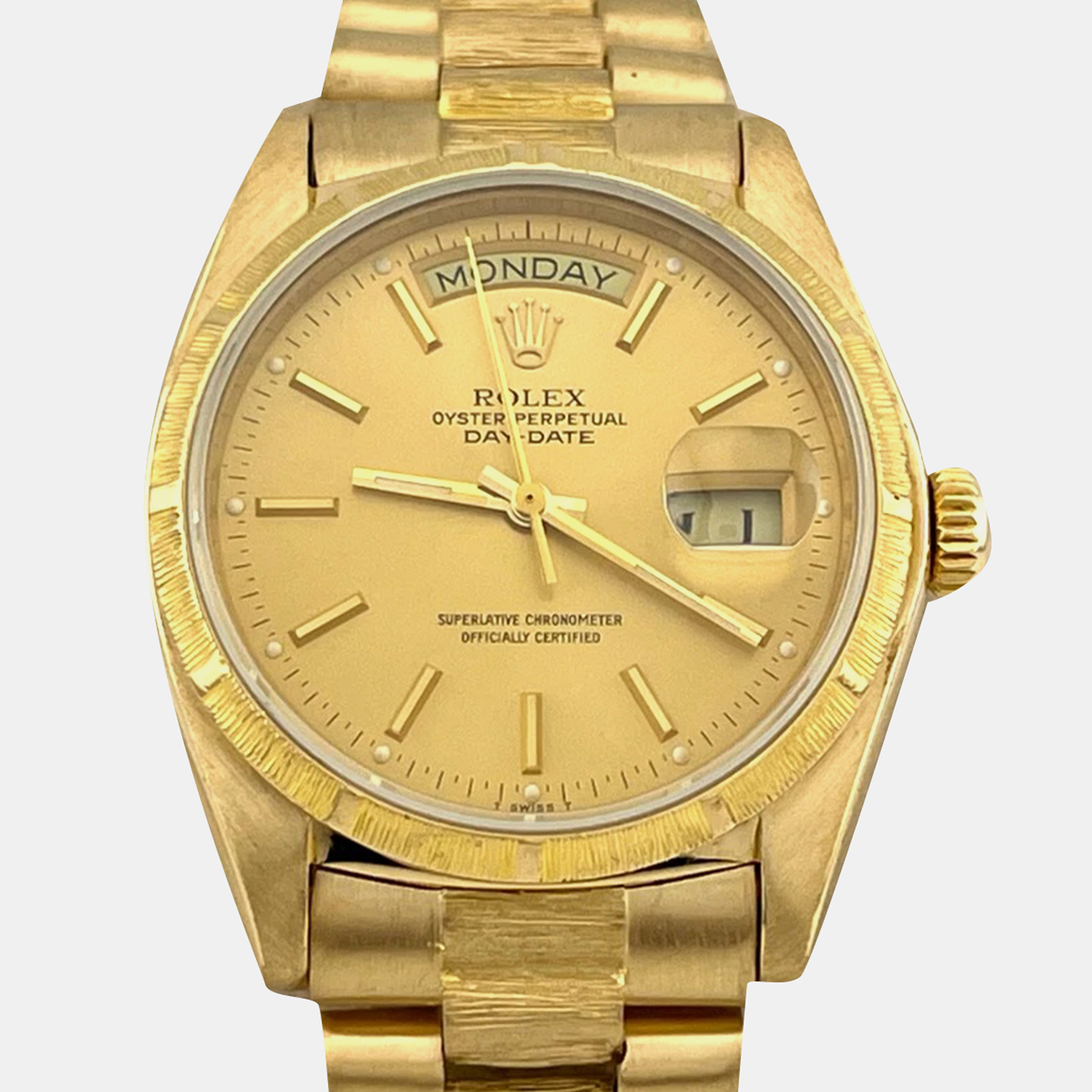 

Rolex President Day Date 18078 Automatic Champagne 18K Yellow Gold Men's Wristwatch 36 mm