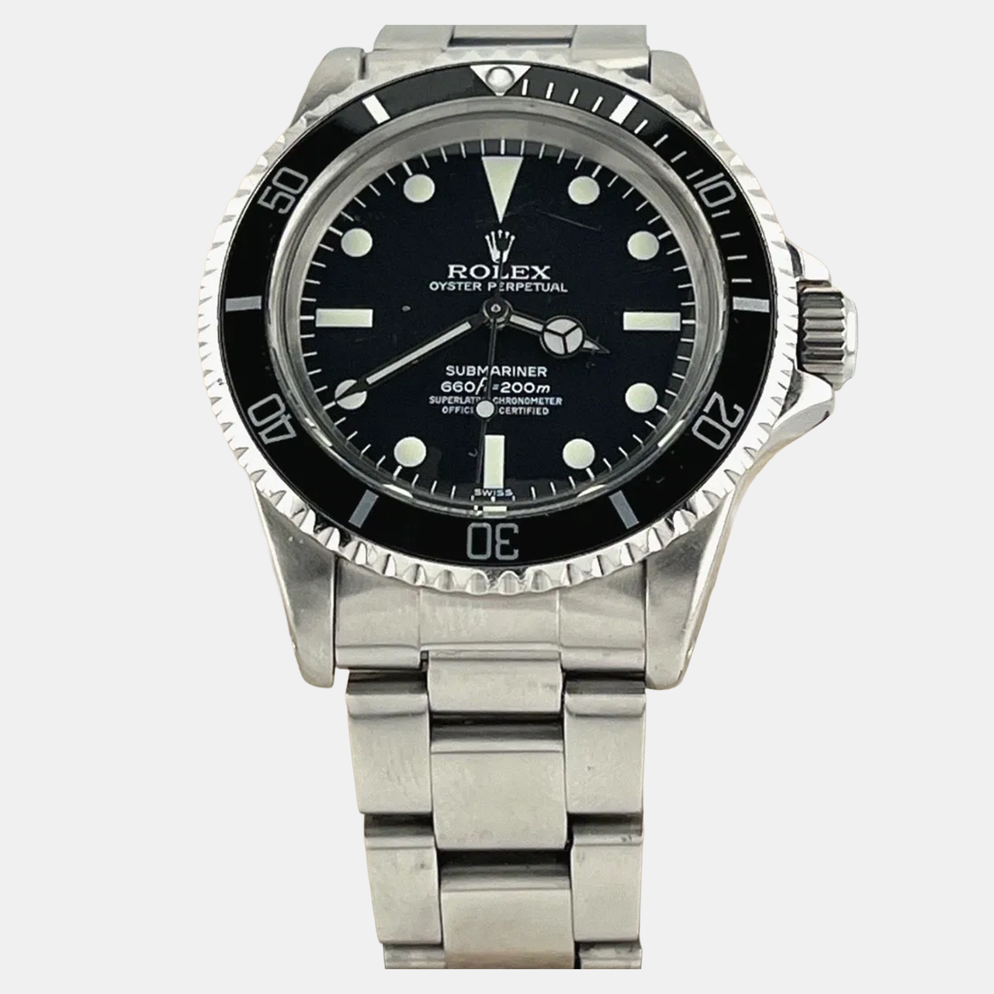 

Rolex Submariner 5512 Automatic Stainless Steel Men's Wristwatch, Black