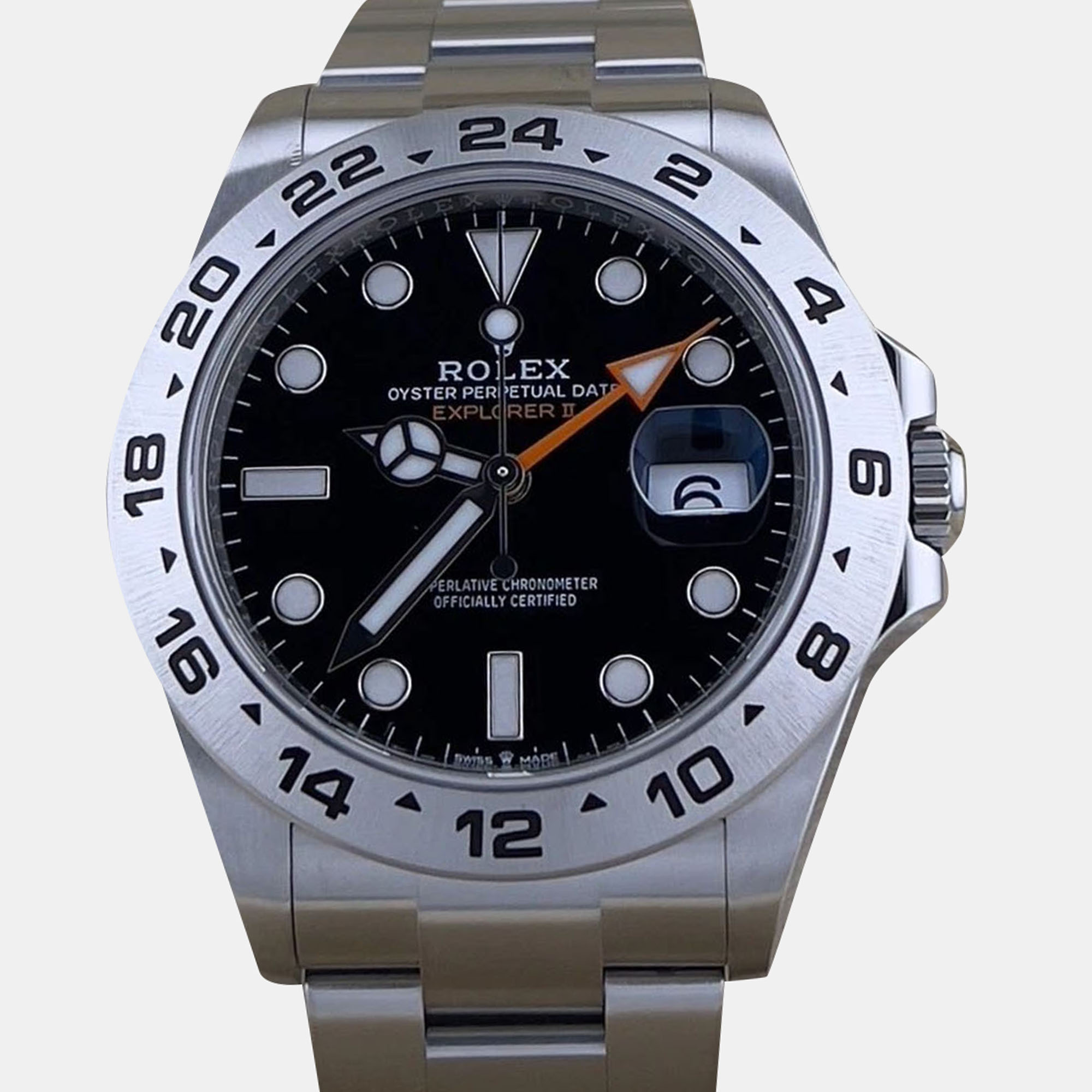 

Rolex Explorer II 226570 Automatic Black Stainless Steel Men's Wristwatch 42 mm