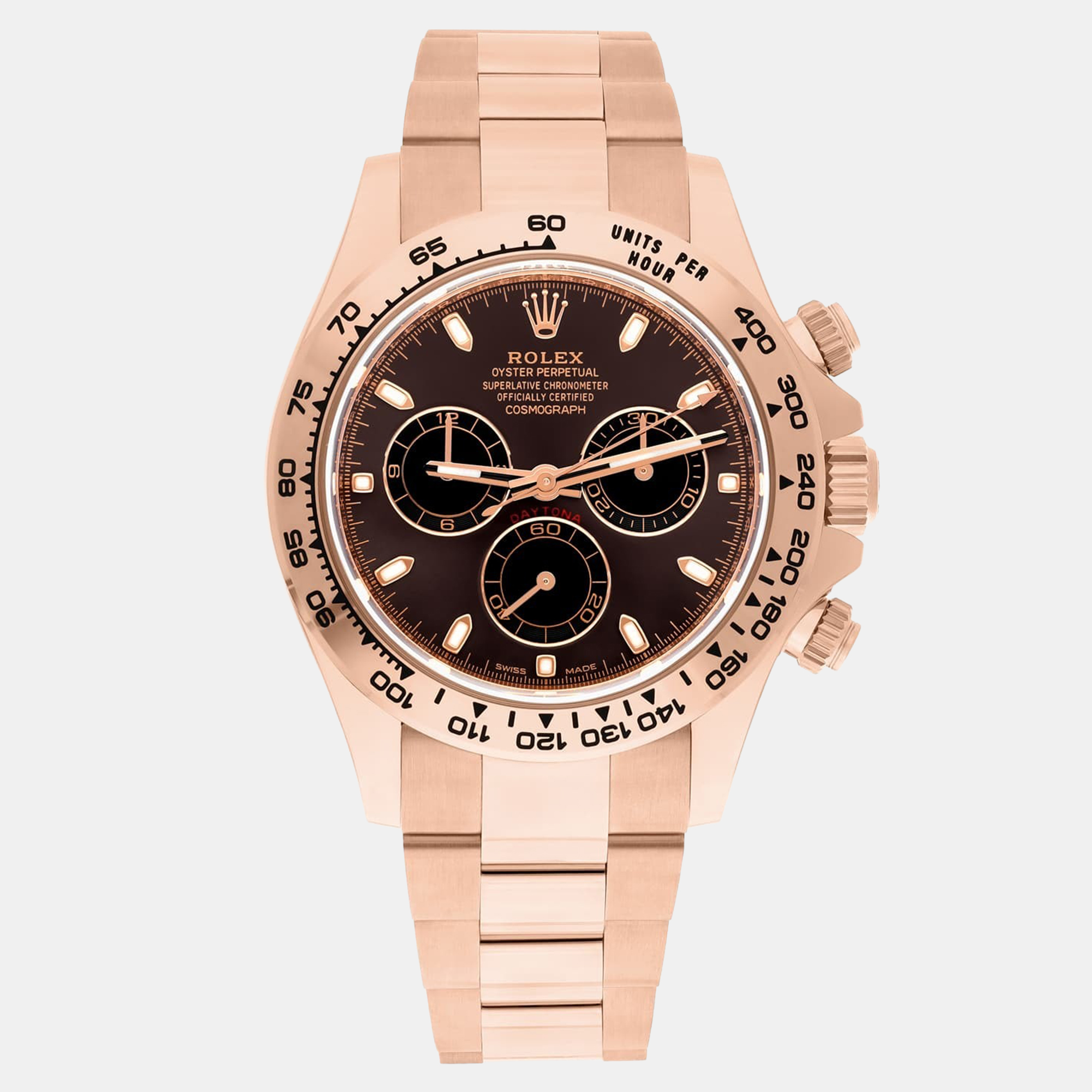 

Rolex Cosmograph Daytona 116505-0013 Automatic brown 18k Rose Gold Men's Watch 40 mm