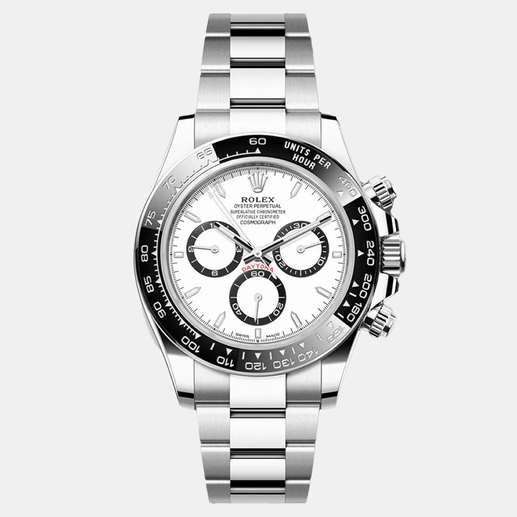 

Rolex Cosmograph Daytona 126500LN-0001 Automatic White Stainless Steel Men's Watch 40 mm