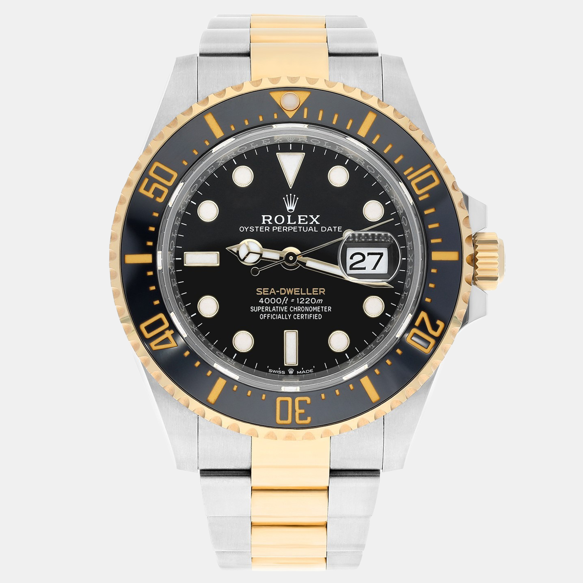 

Rolex Sea-Dweller 126603 Automatic Black Oystersteel & 18k Yellow Gold Men's Watch 43 mm