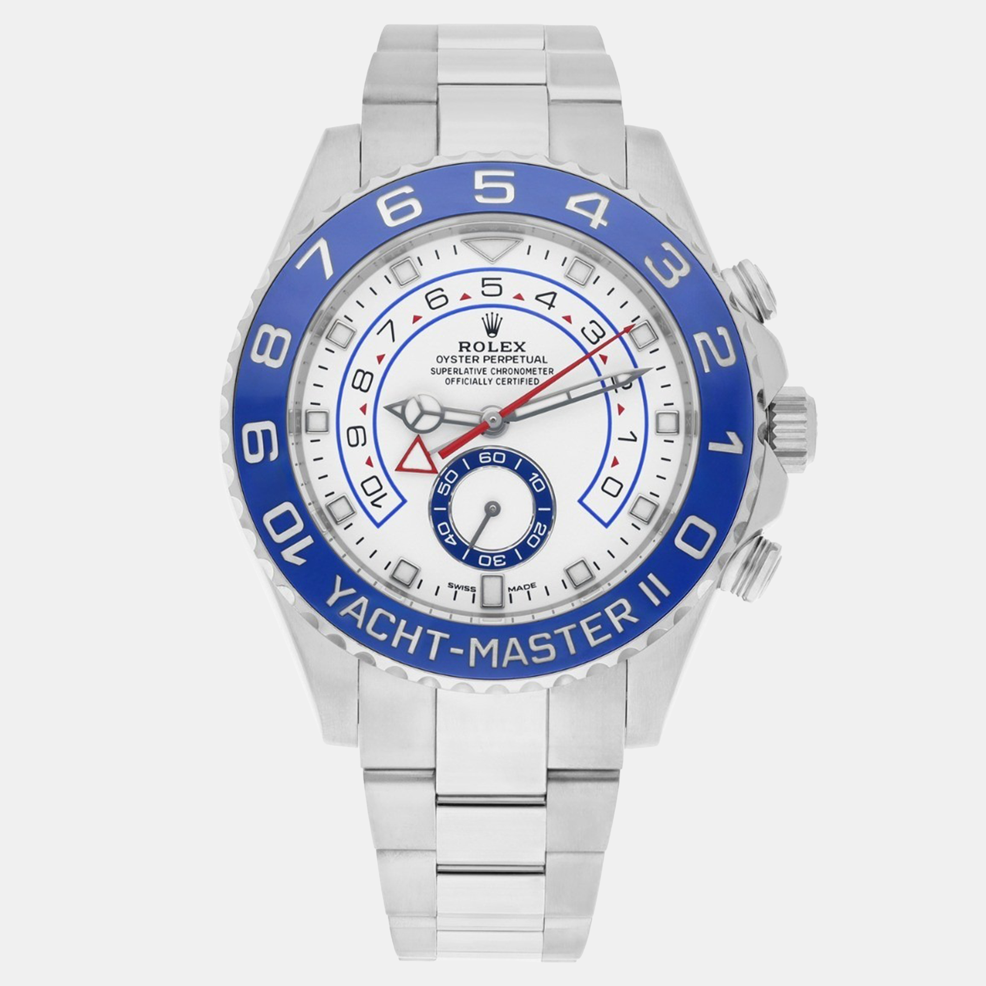 

Rolex Yacht-Master II 116680 Automatic White Stainless Steel Men Watch