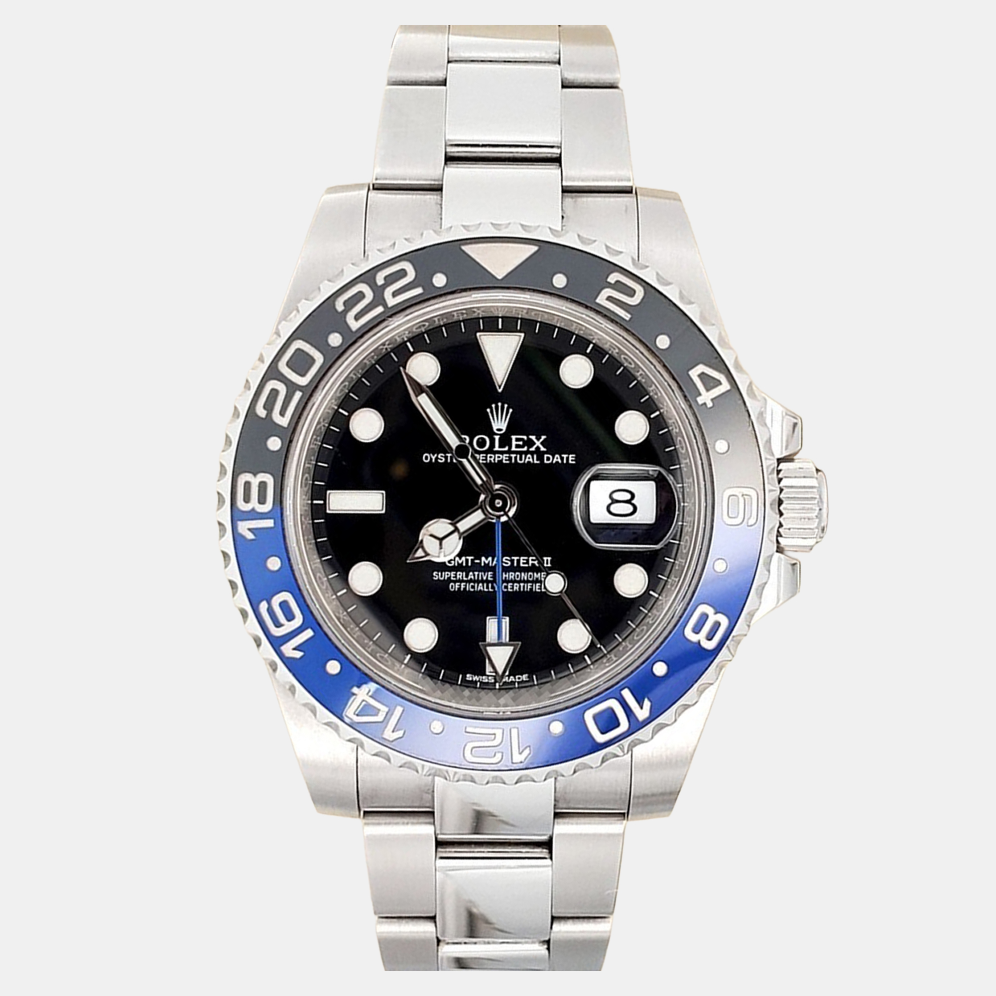 Rolex GMTMaster II 116710BLNR Automatic Black Stainless Steel Mens Wristwatch 40 mm