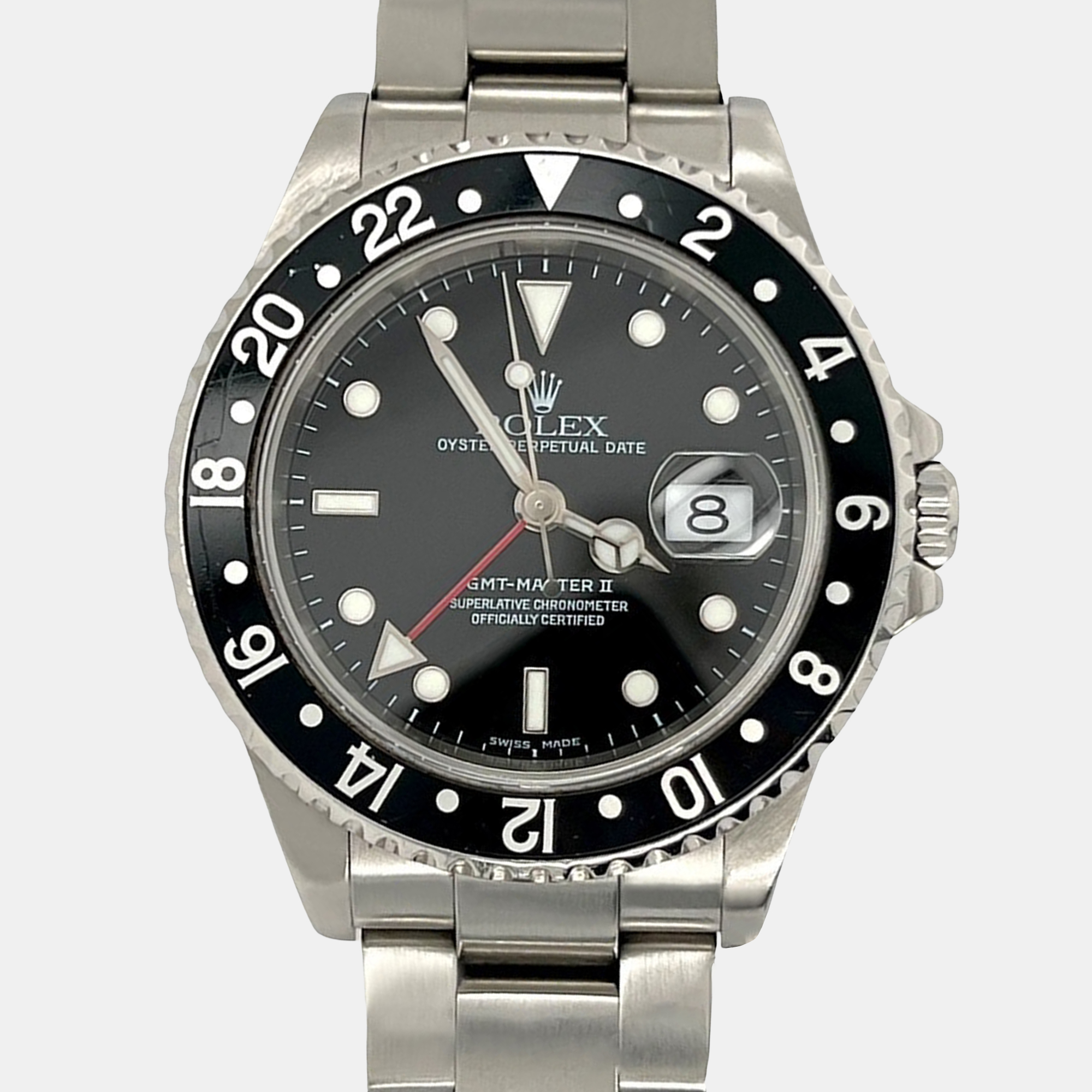 

Rolex GMT-Master II 16710 Automatic Black Stainless Steel Men's Wristwatch 40 mm