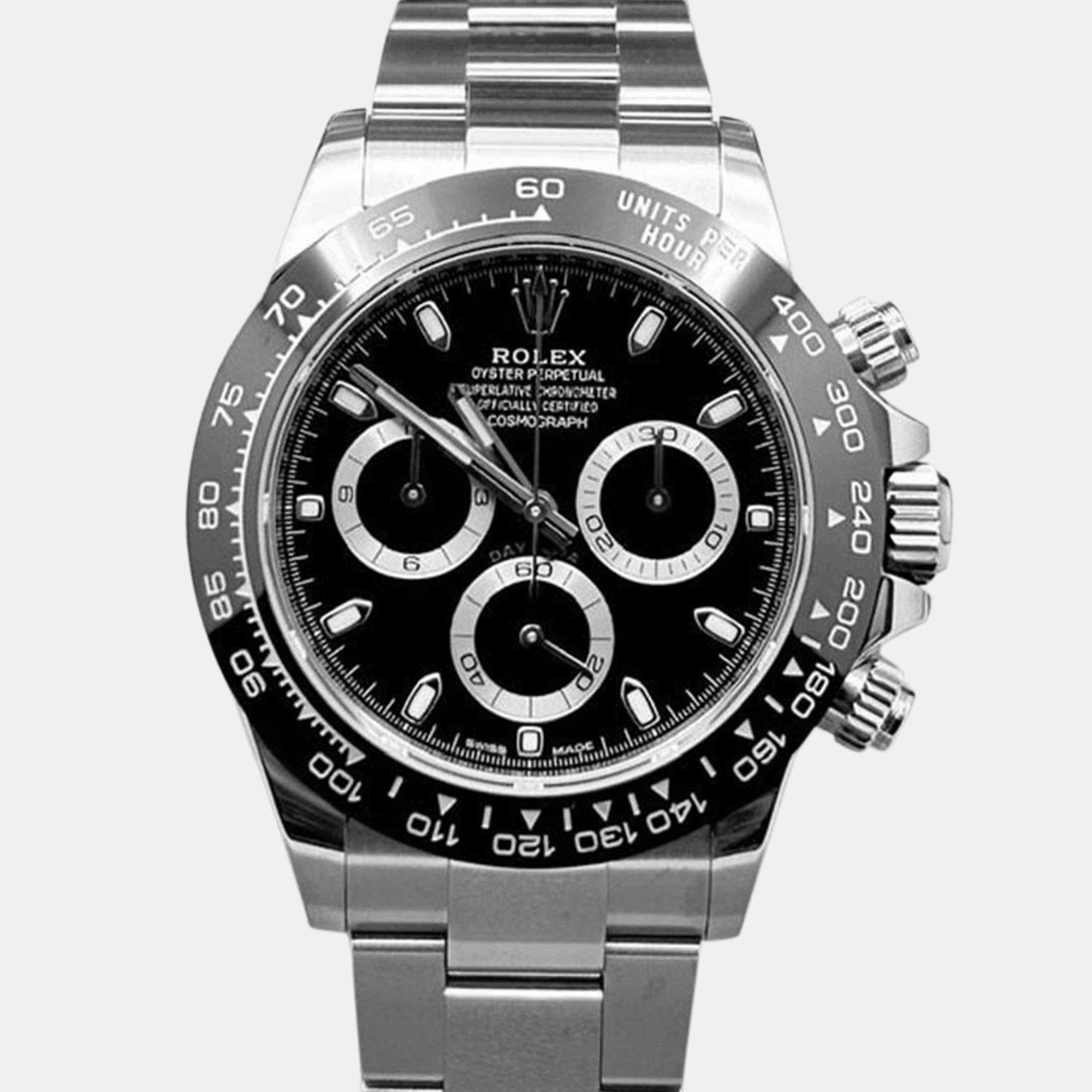 

Rolex Cosmograph Daytona 116500LN Automatic Black Dial Stainless Steel Men's Wristwatch
