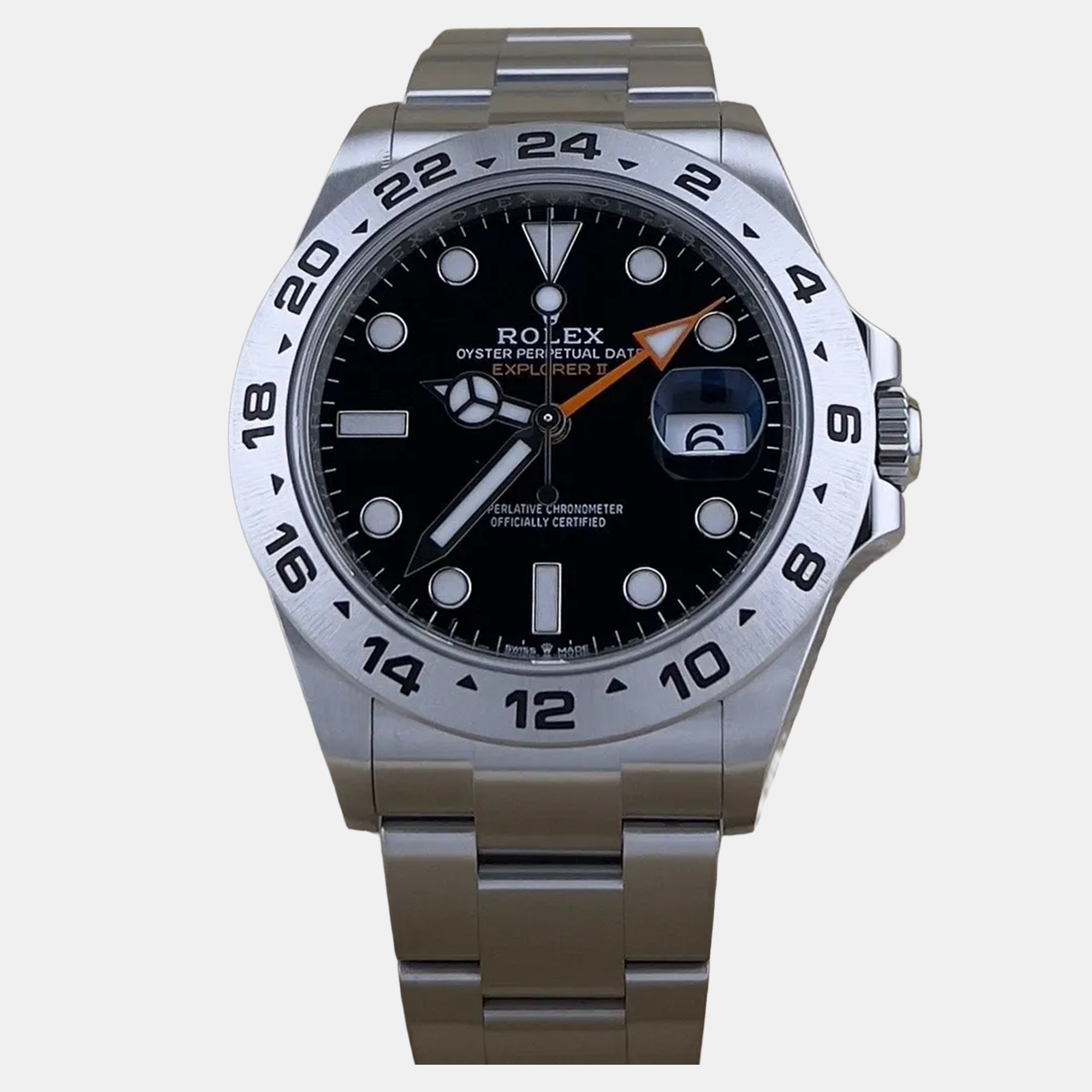 

Rolex Explorer II 226570 Automatic Black Dial Stainless Steel Men's Wristwatch 42 mm