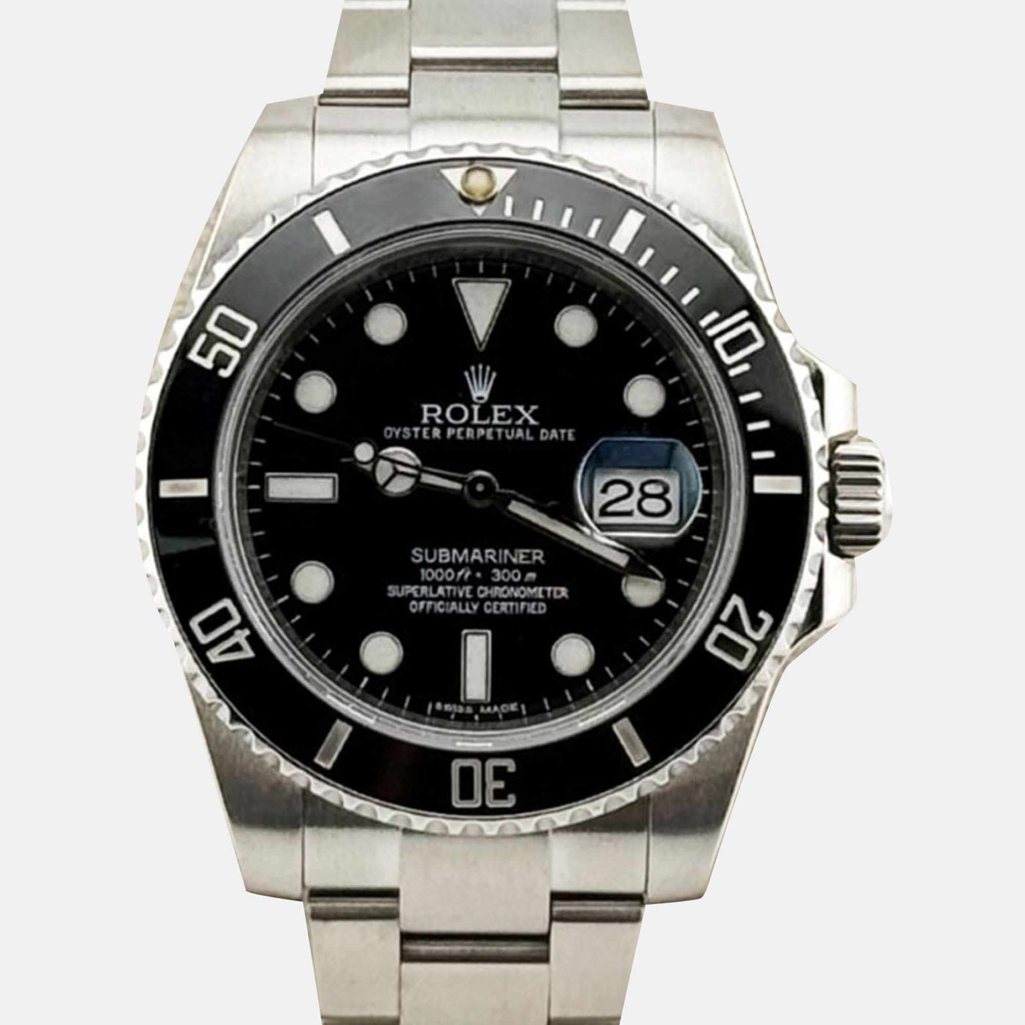 

Rolex Submariner 116610LN Automatic Black Stainless Steel Men's Wristwatch 40 mm