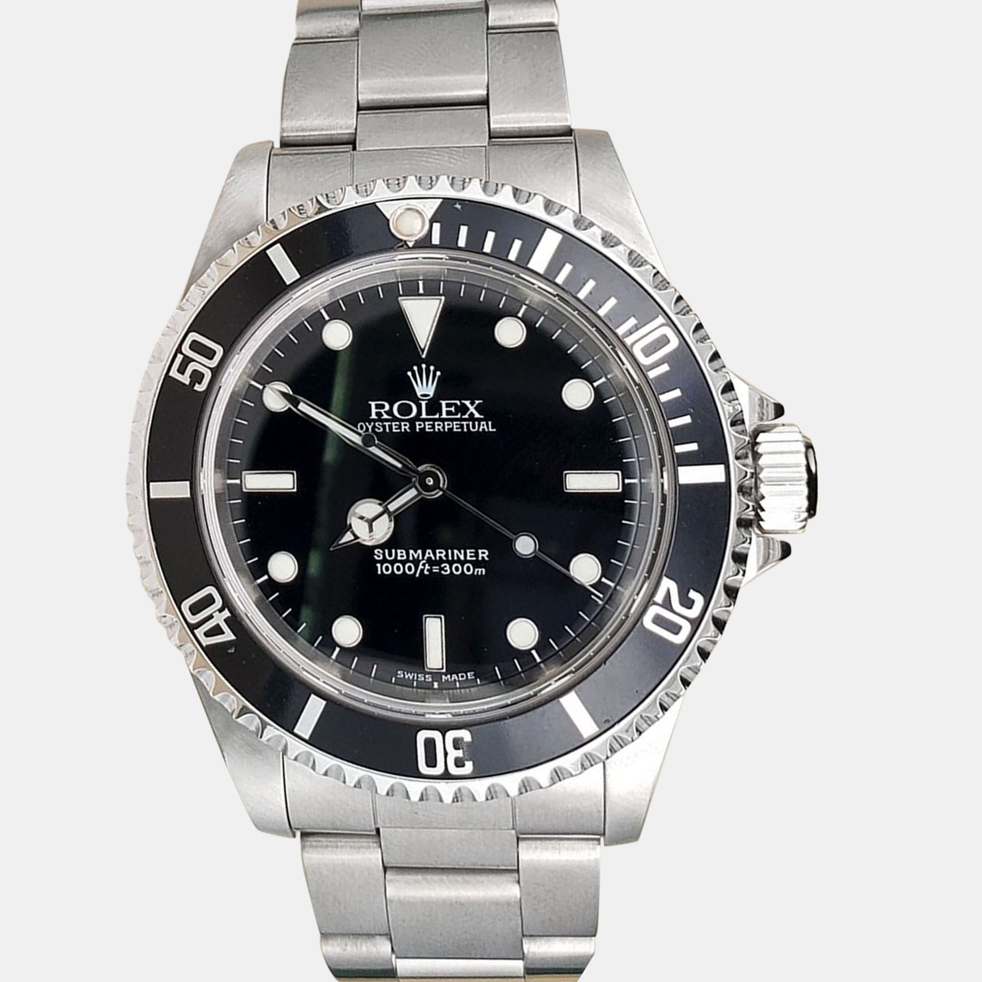 Rolex Submariner 14060 Automatic Black Dial Stainless Steel Men’s Wristwatch 40 mm