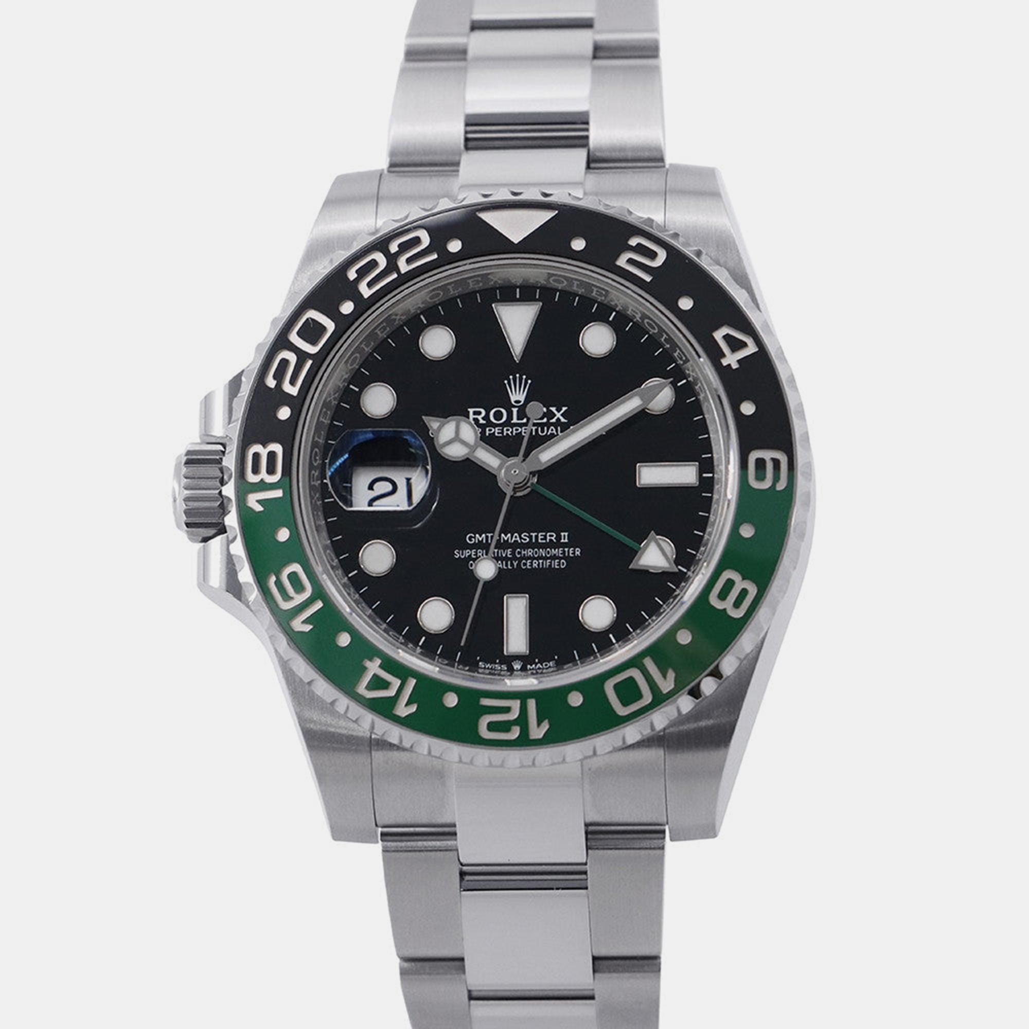 Rolex GMT-Master II 126720VTNR Automatic Black Stainless Steel Men’s Wristwatch 40 mm