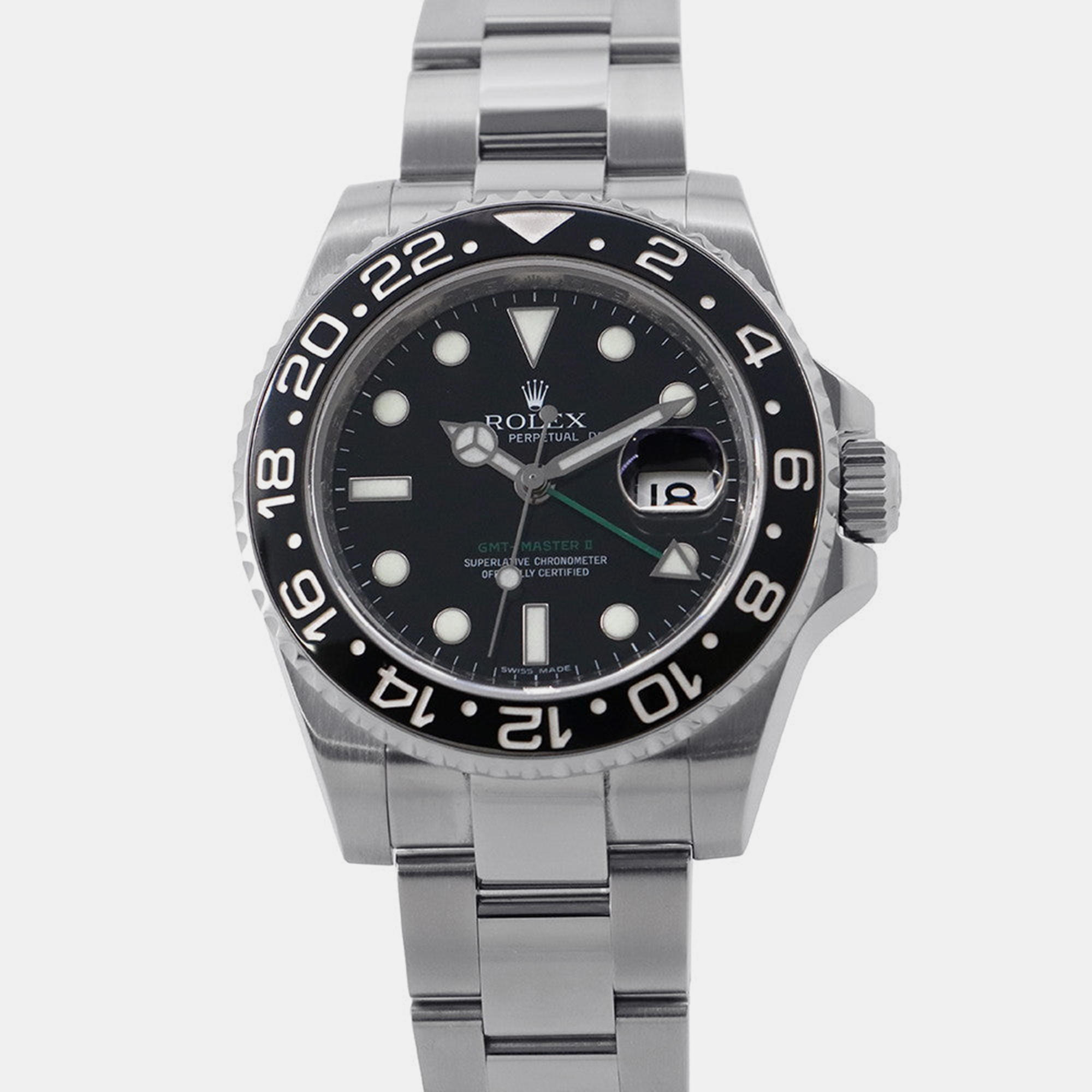 Rolex GMT-Master II 16710LN Automatic Black Stainless Steel Men’s Wristwatch 40 mm