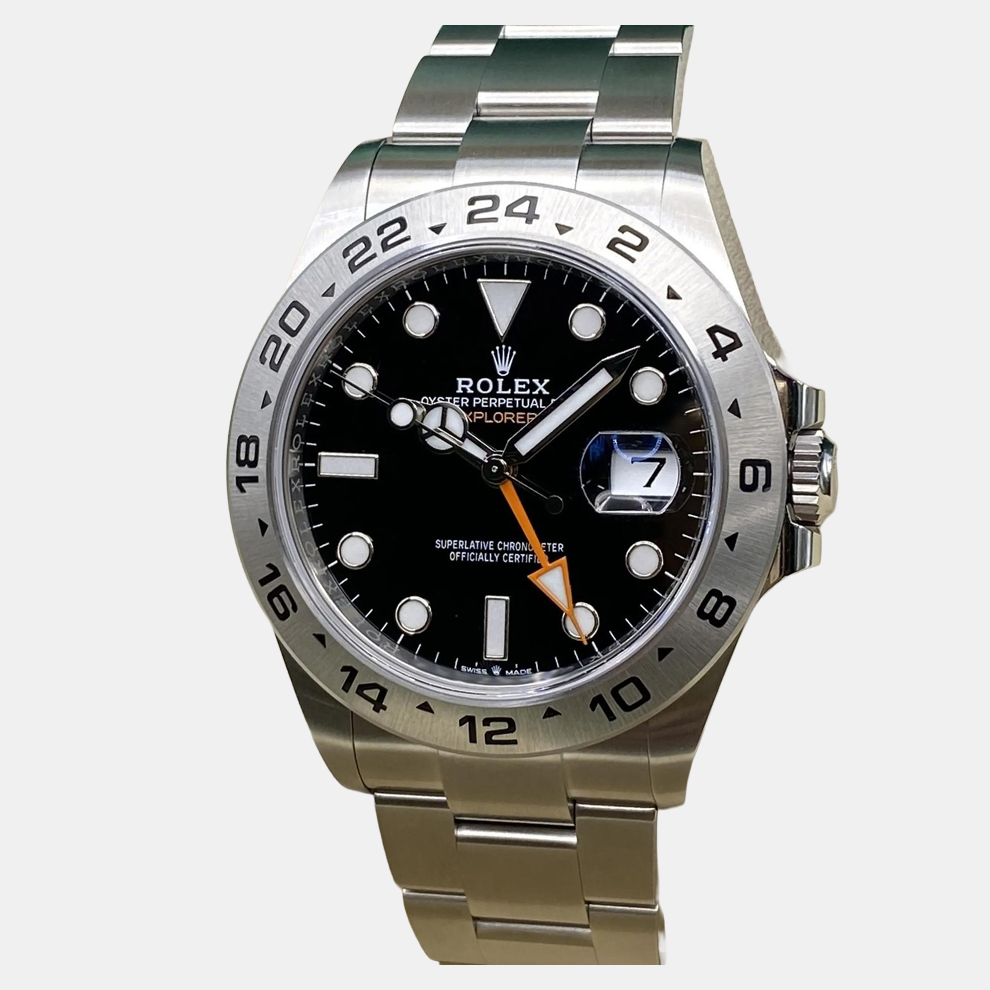 

Rolex Explorer II 226570 Automatic Black Dial Stainless Steel Men's Wristwatch